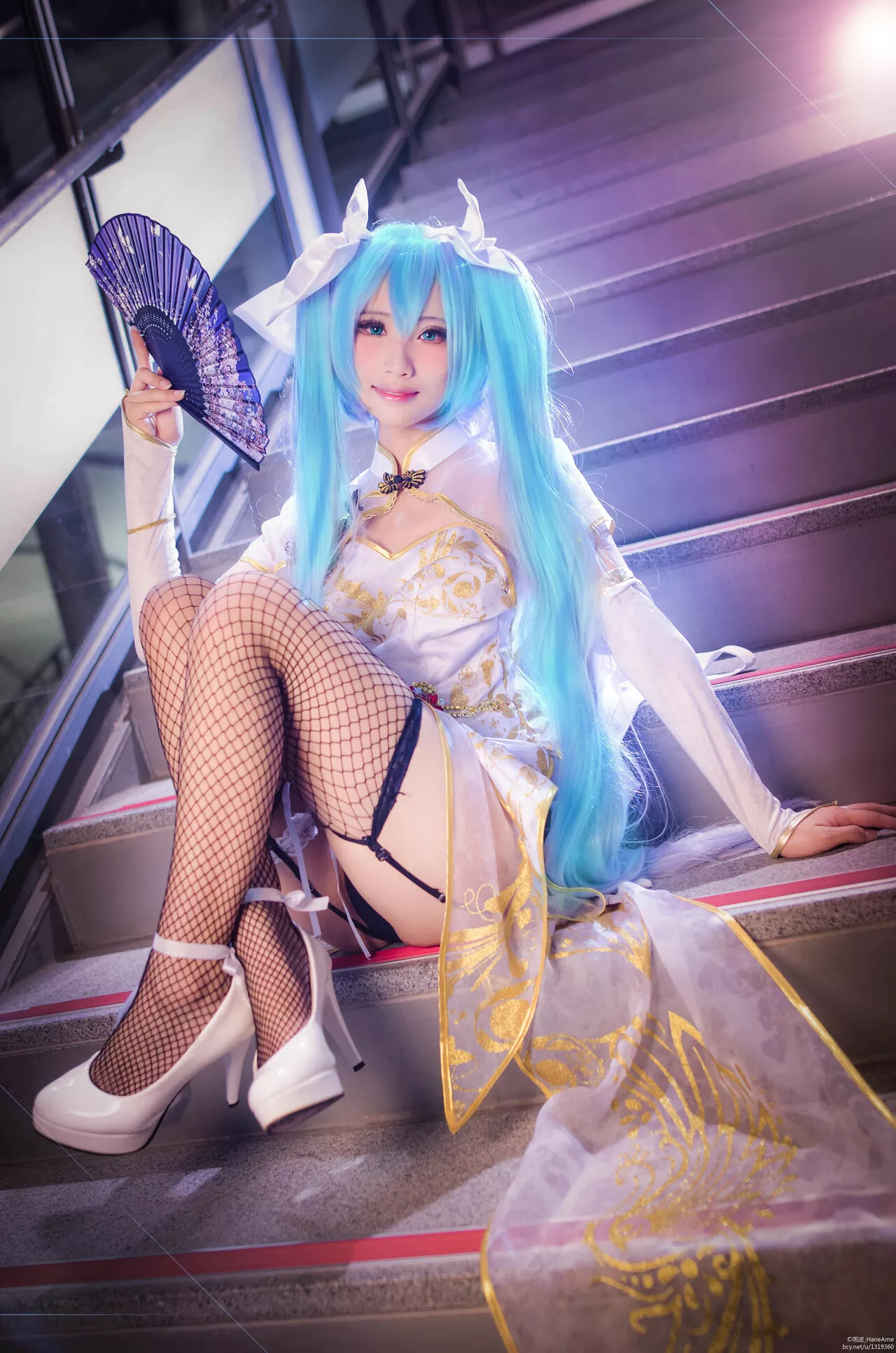 Miku 雨波】 Hatsune 【HaneAme 初音 福利 尤物 Cosplay VOCALOID