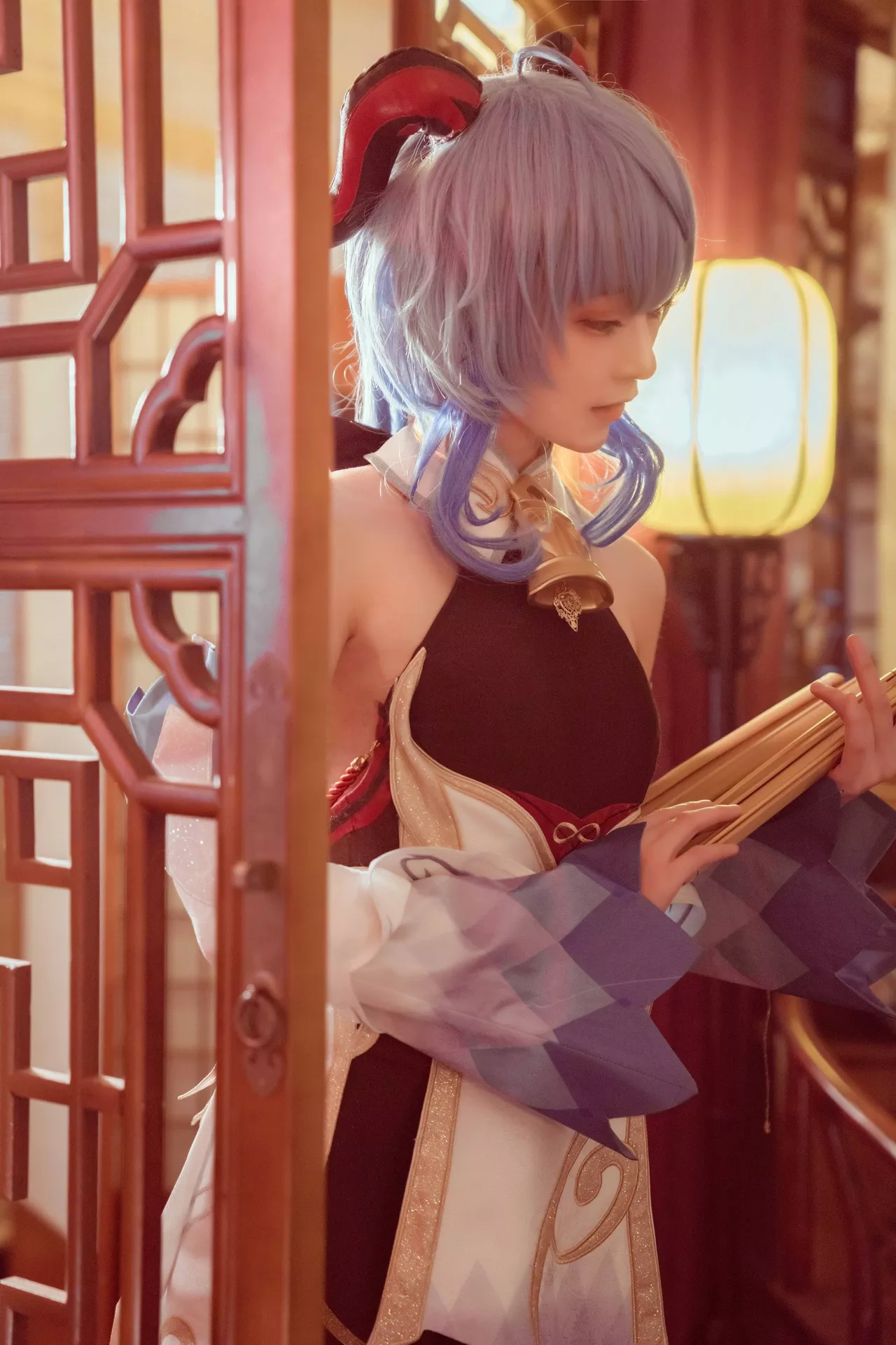 Kitaro】 福报 Cosplay Impact Ganyu 仙女 Genshin 【绮太郎 甘雨