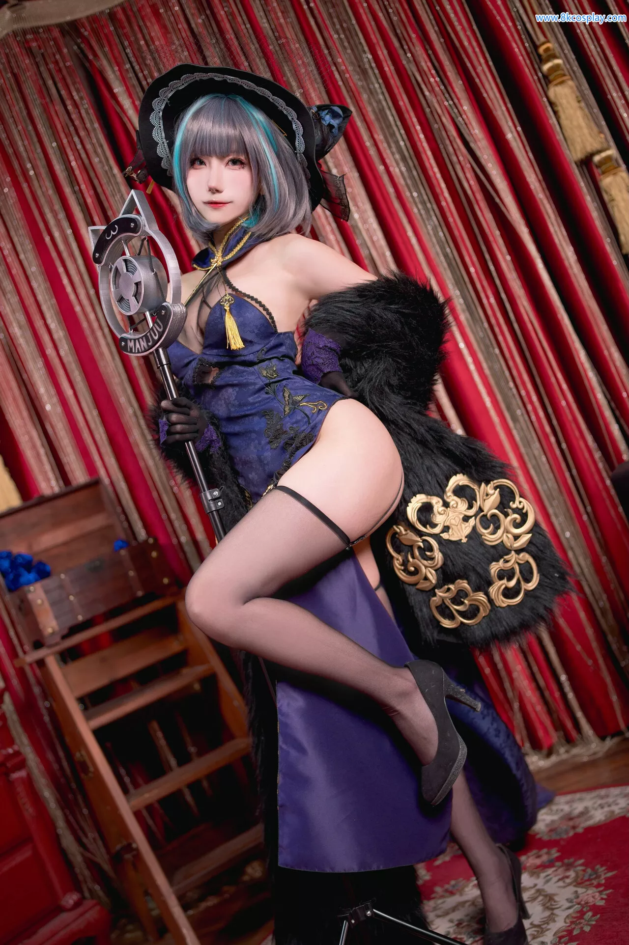 Chesire：Cait Crooner 【卜呦】 柴郡音乐华丽 Cosplay HMS 福利 Sith 美女