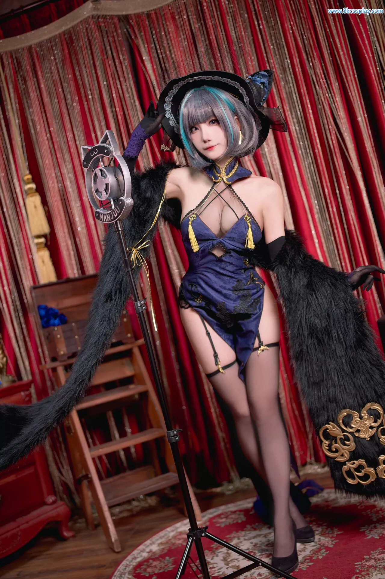 Chesire：Cait Crooner 【卜呦】 柴郡音乐华丽 Cosplay HMS 福利 Sith 美女