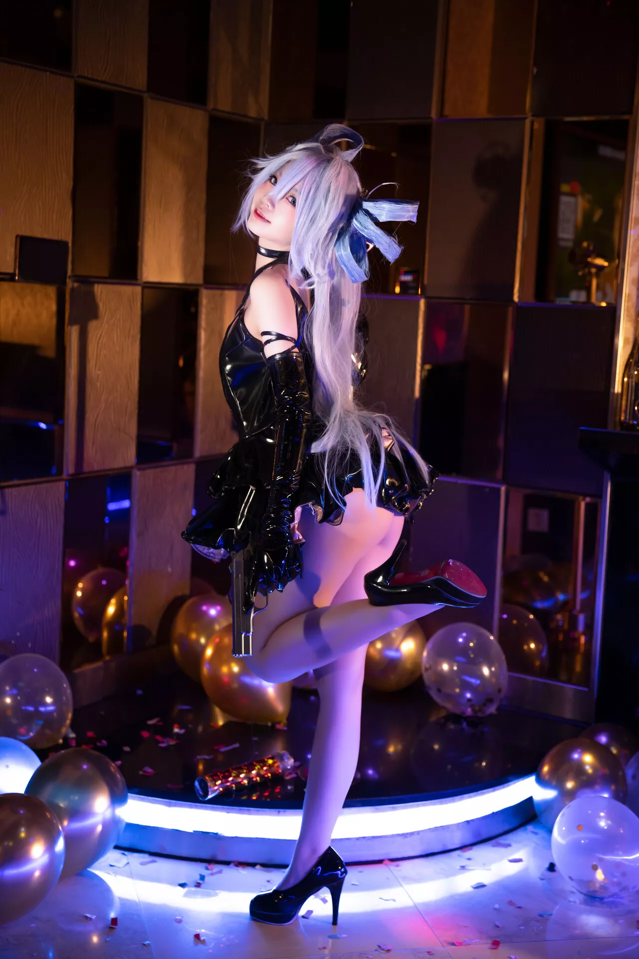 Girls 【G44 不会受伤】 福利 15 PA 香槟怪盗 Frontline Cosplay 美人