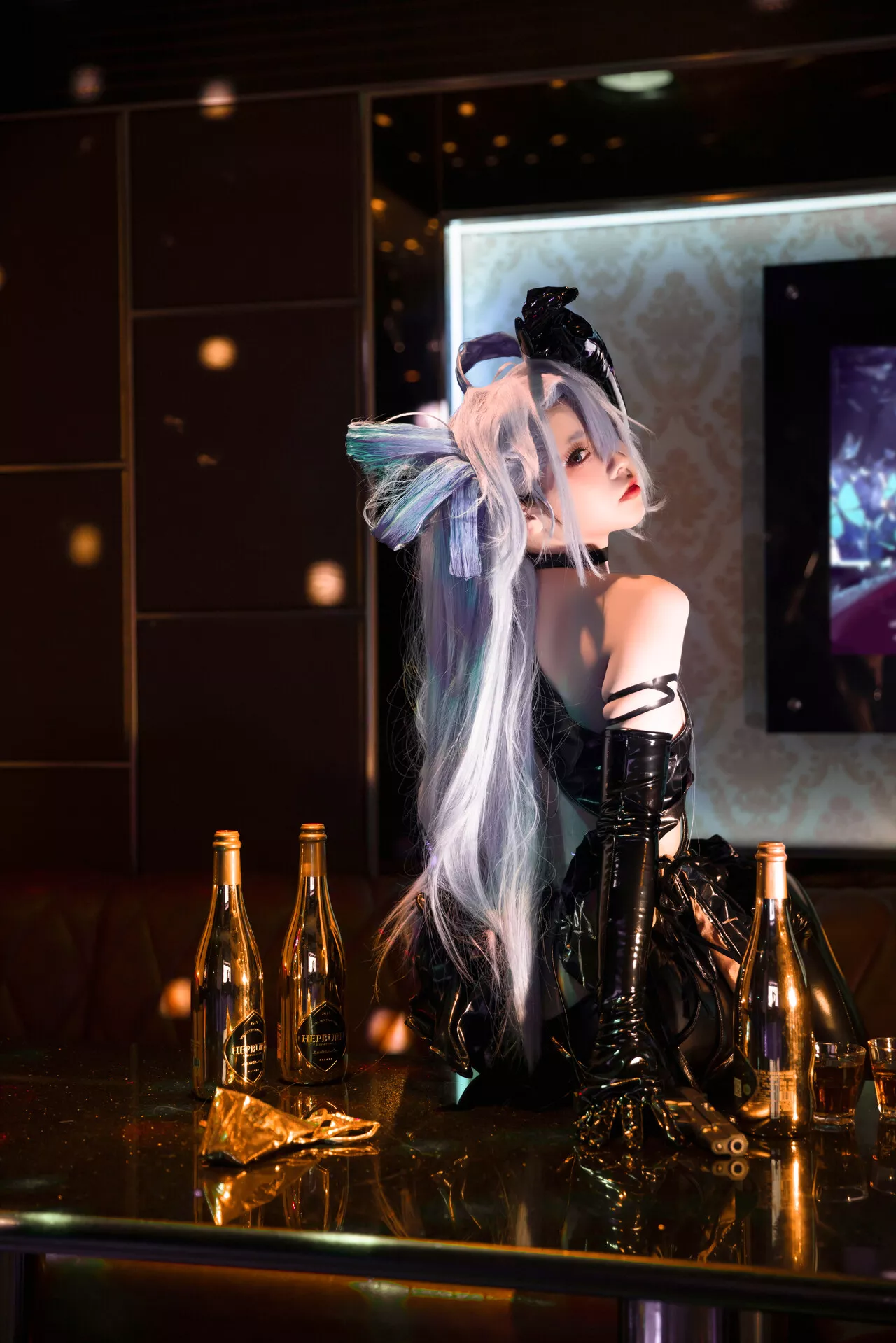 Girls 【G44 不会受伤】 福利 15 PA 香槟怪盗 Frontline Cosplay 美人