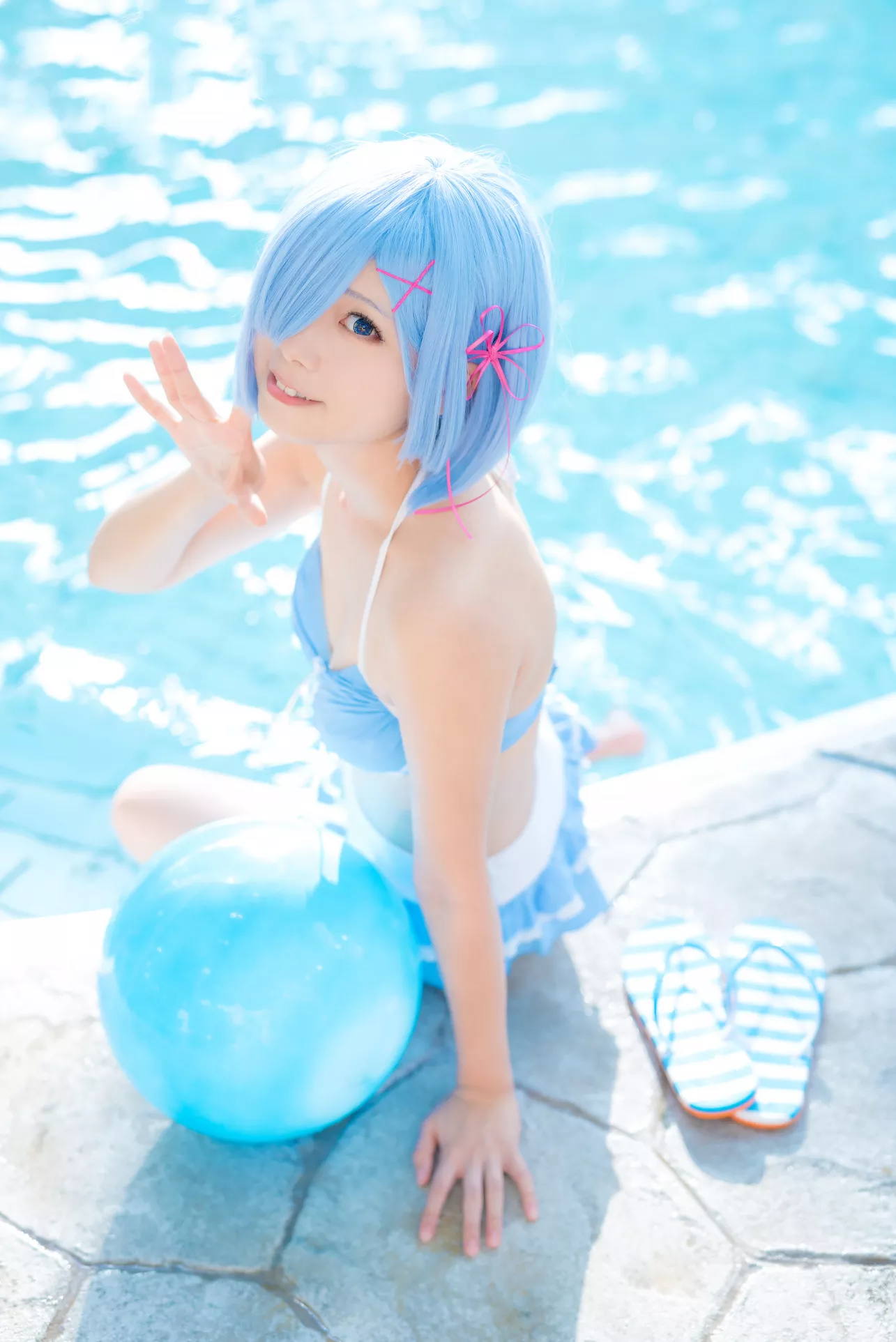 女神 Cosplay Reみみこと始める生活 全集修正 【Mimiko 福报 ���_みみこ】
