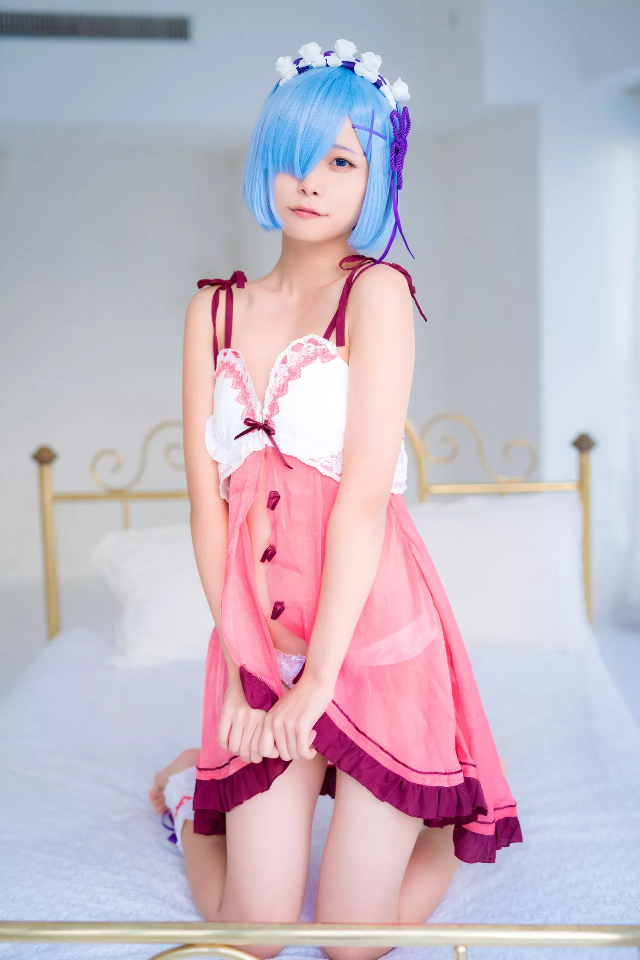 女神 Cosplay Reみみこと始める生活 全集修正 【Mimiko 福报 ���_みみこ】
