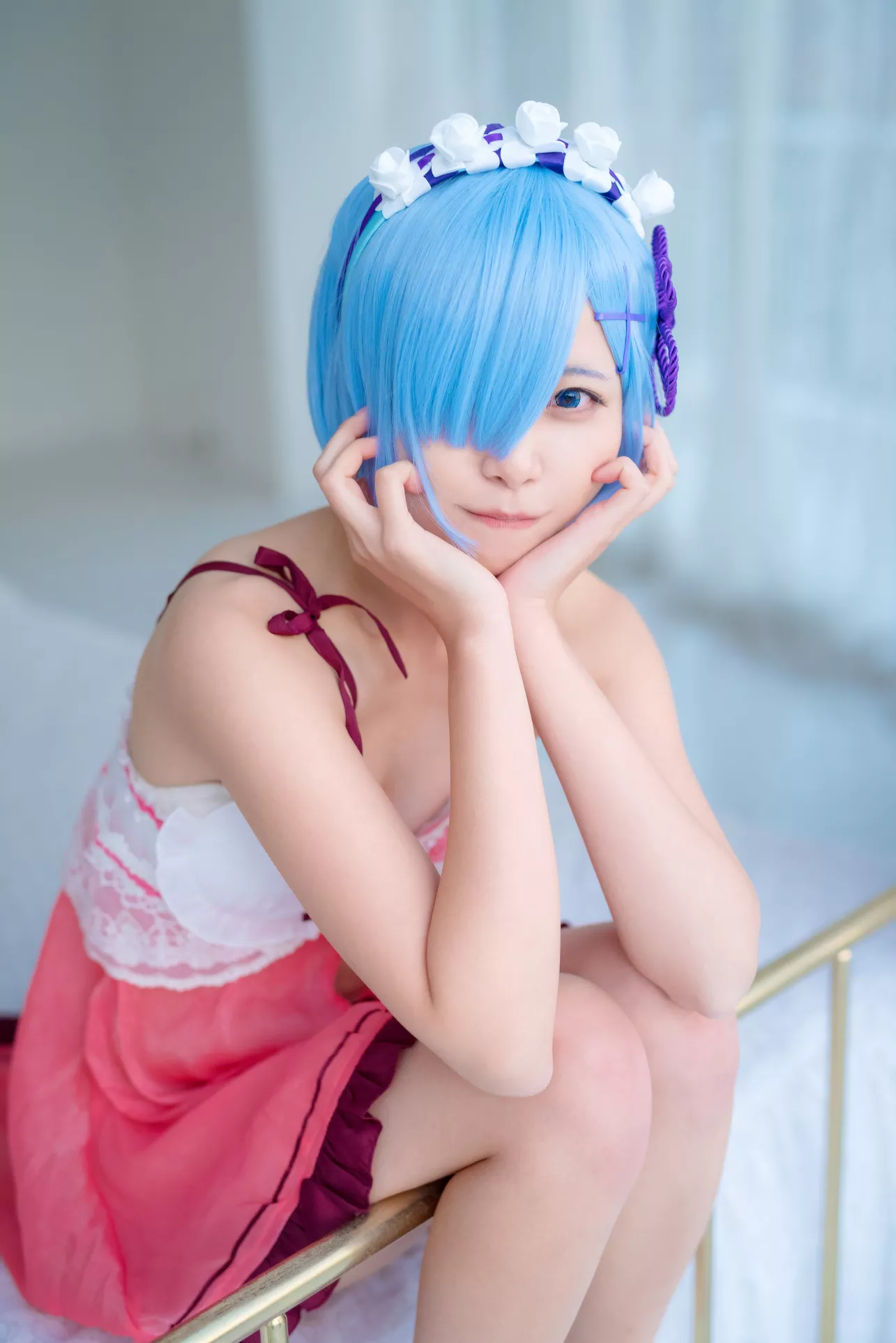 女神 Cosplay Reみみこと始める生活 全集修正 【Mimiko 福报 ���_みみこ】