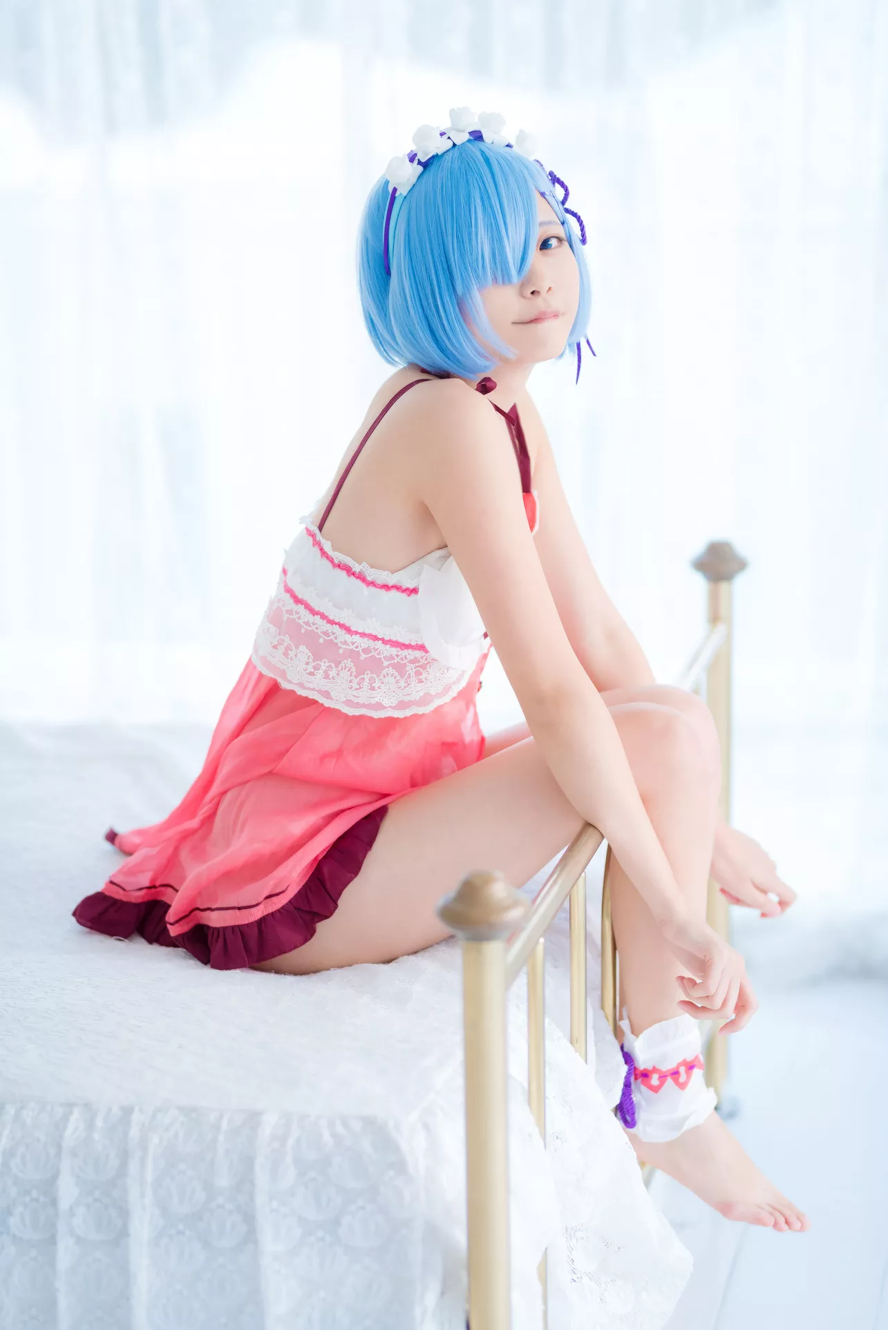 女神 Cosplay Reみみこと始める生活 全集修正 【Mimiko 福报 ���_みみこ】