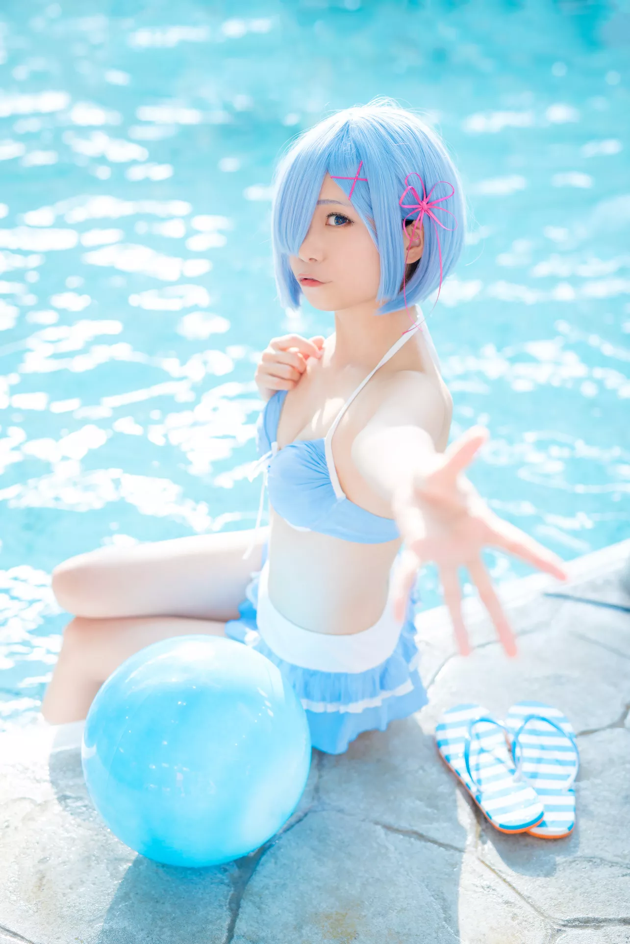 女神 Cosplay Reみみこと始める生活 全集修正 【Mimiko 福报 ���_みみこ】