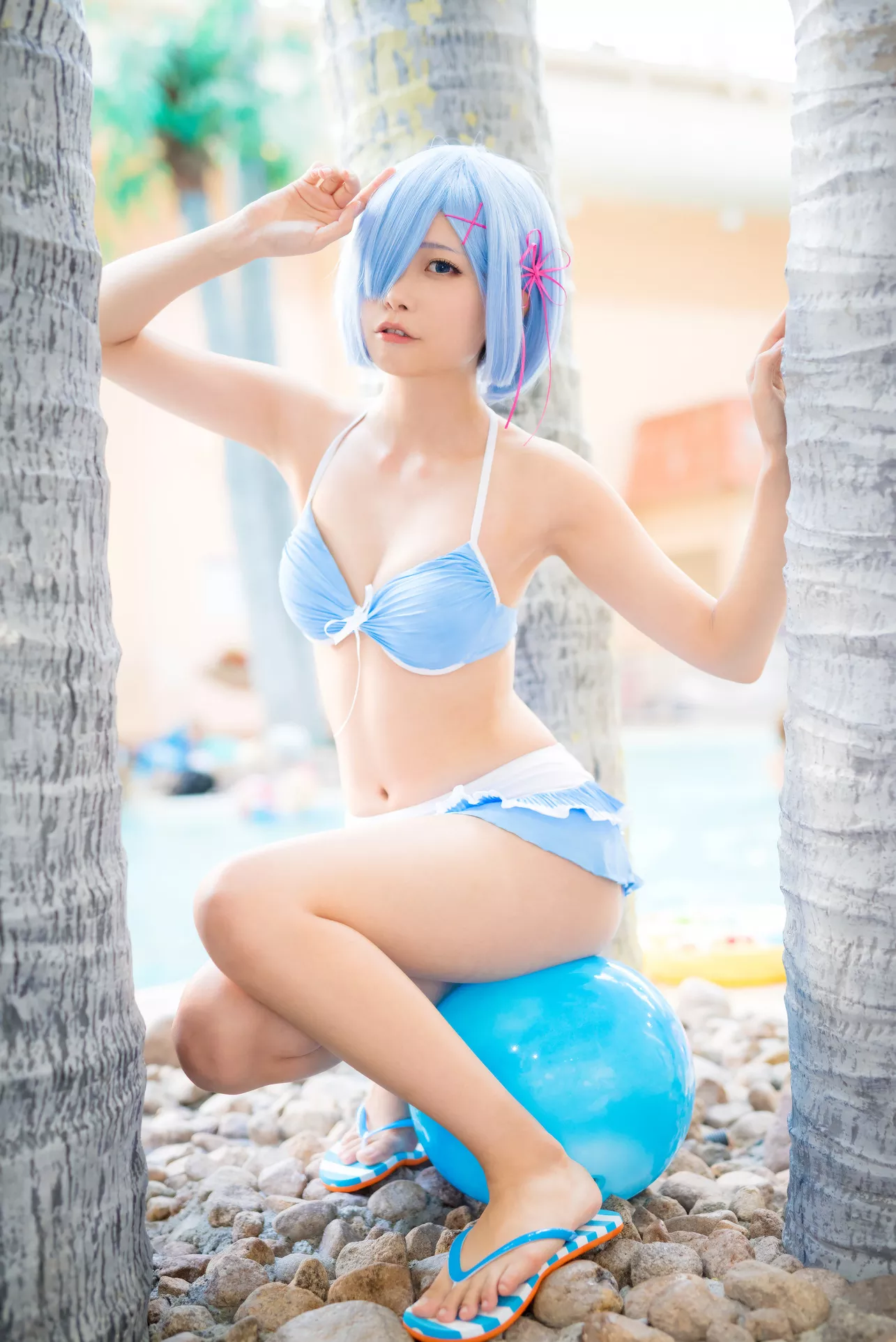女神 Cosplay Reみみこと始める生活 全集修正 【Mimiko 福报 ���_みみこ】