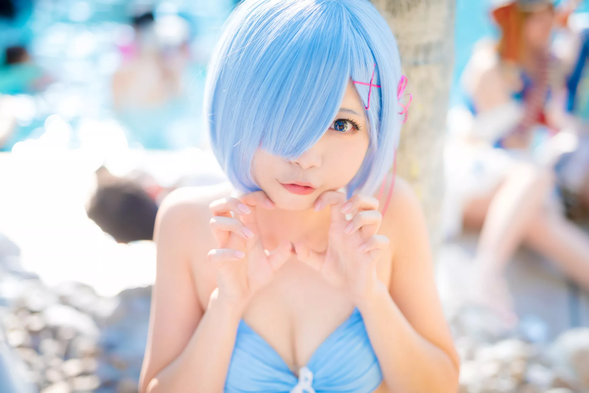 女神 Cosplay Reみみこと始める生活 全集修正 【Mimiko 福报 ���_みみこ】
