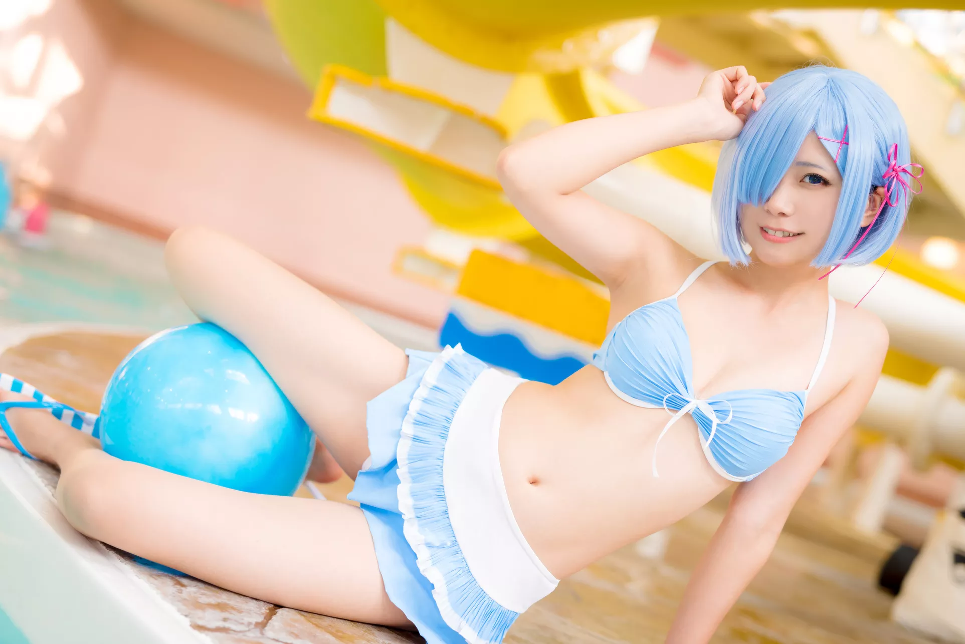 女神 Cosplay Reみみこと始める生活 全集修正 【Mimiko 福报 ���_みみこ】