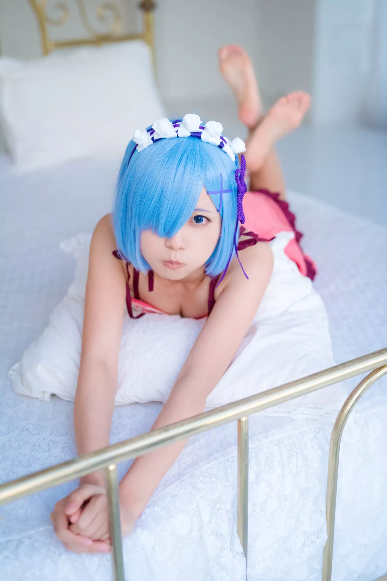 女神 Cosplay Reみみこと始める生活 全集修正 【Mimiko 福报 ���_みみこ】