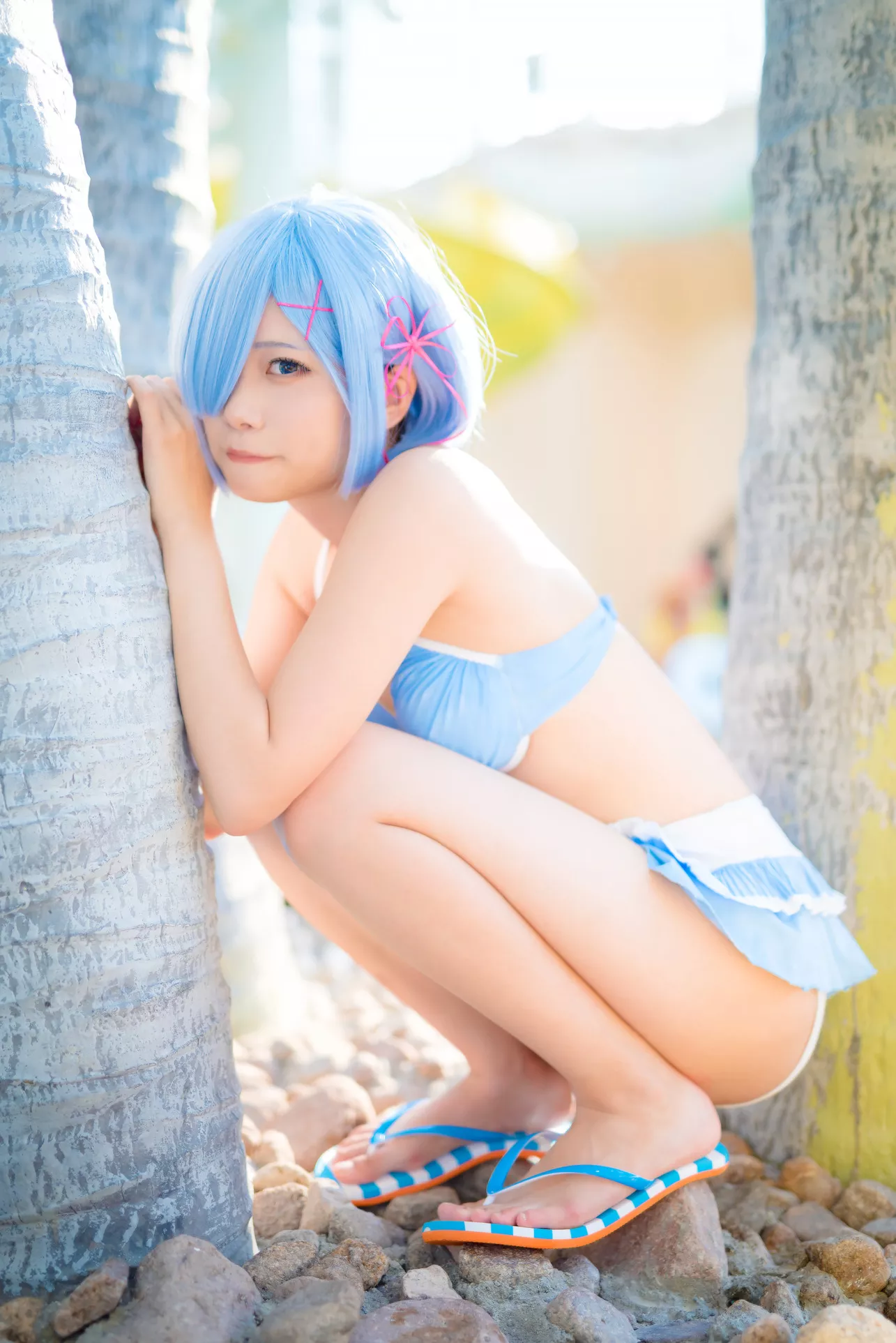 女神 Cosplay Reみみこと始める生活 全集修正 【Mimiko 福报 ���_みみこ】