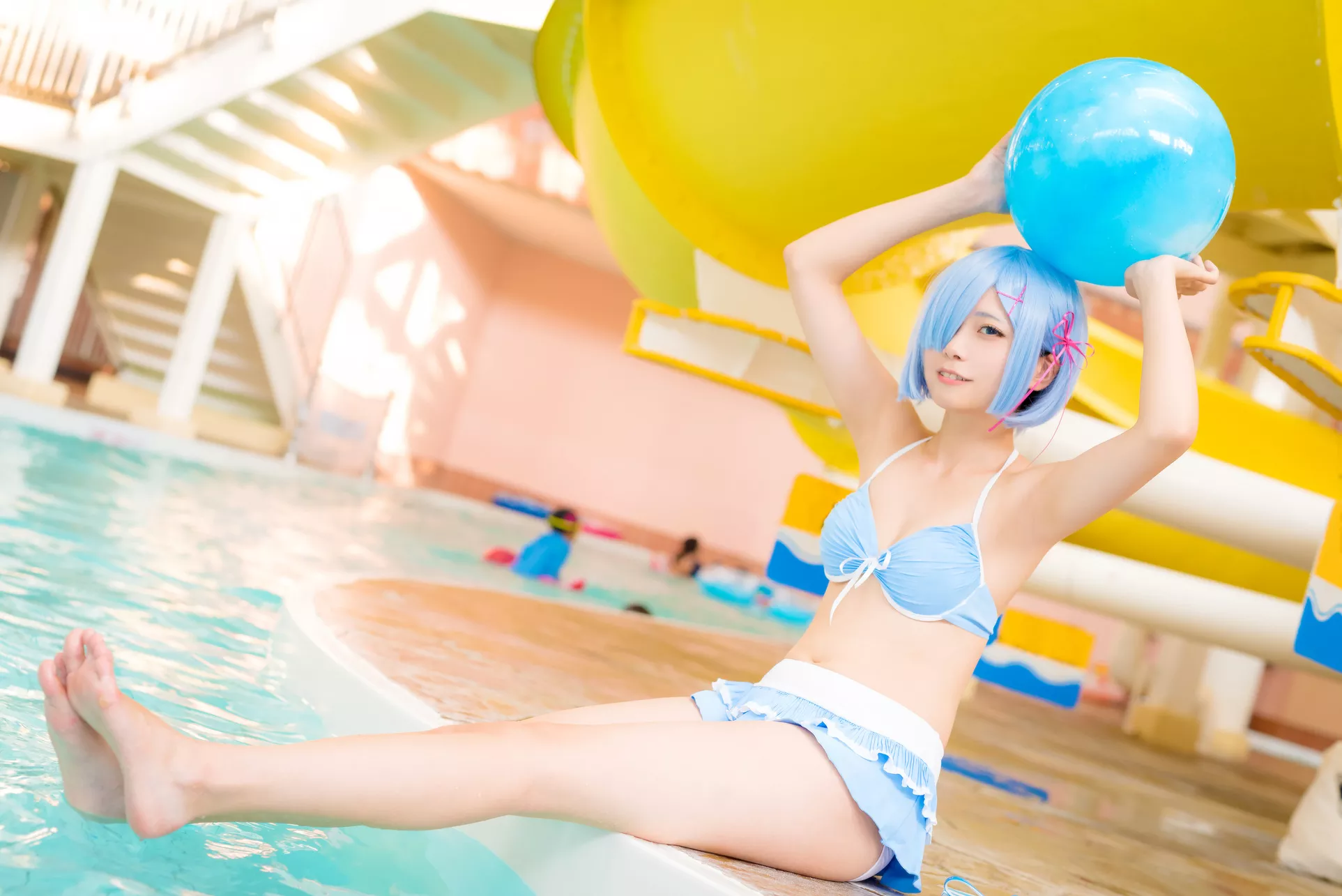 女神 Cosplay Reみみこと始める生活 全集修正 【Mimiko 福报 ���_みみこ】