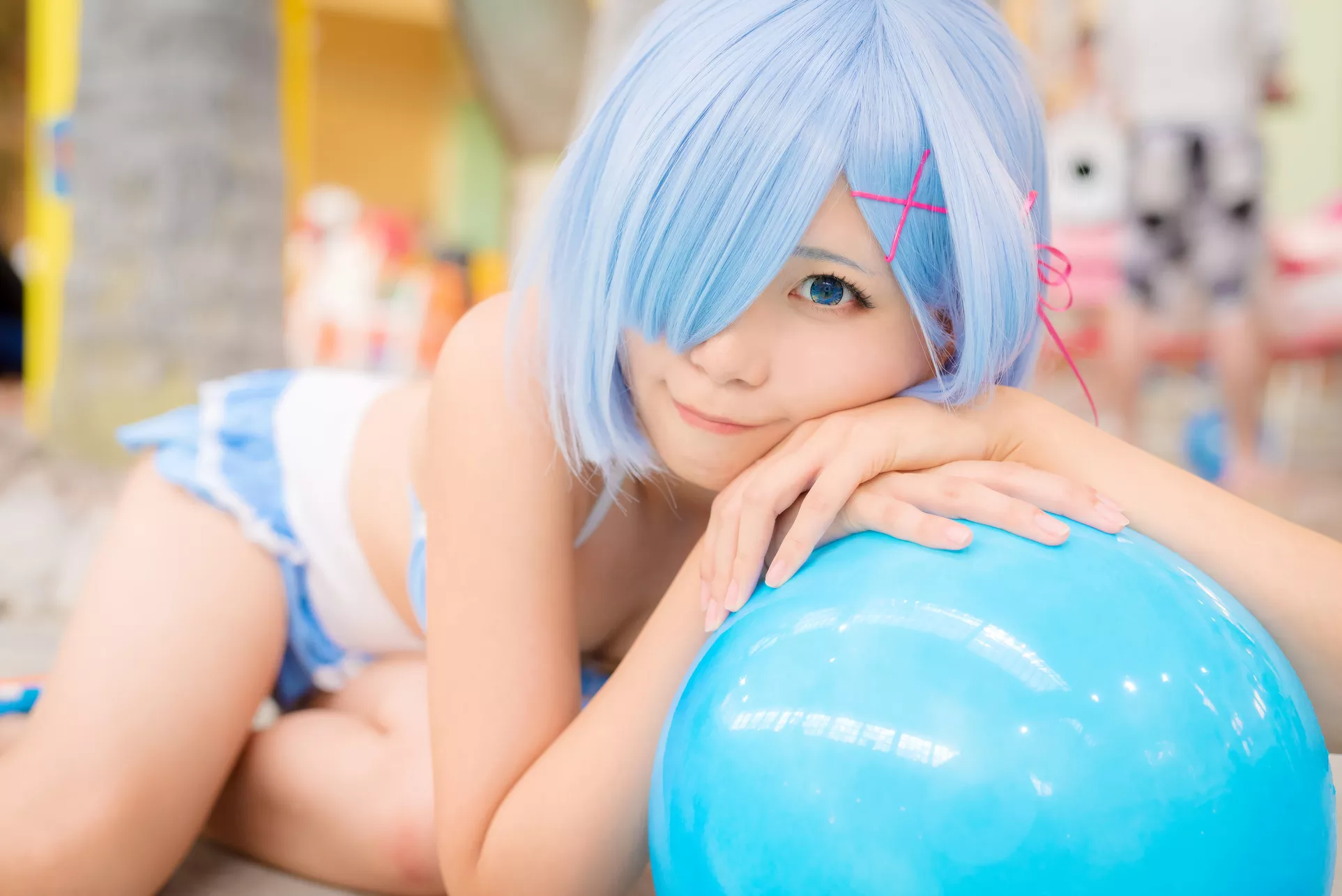 女神 Cosplay Reみみこと始める生活 全集修正 【Mimiko 福报 ���_みみこ】