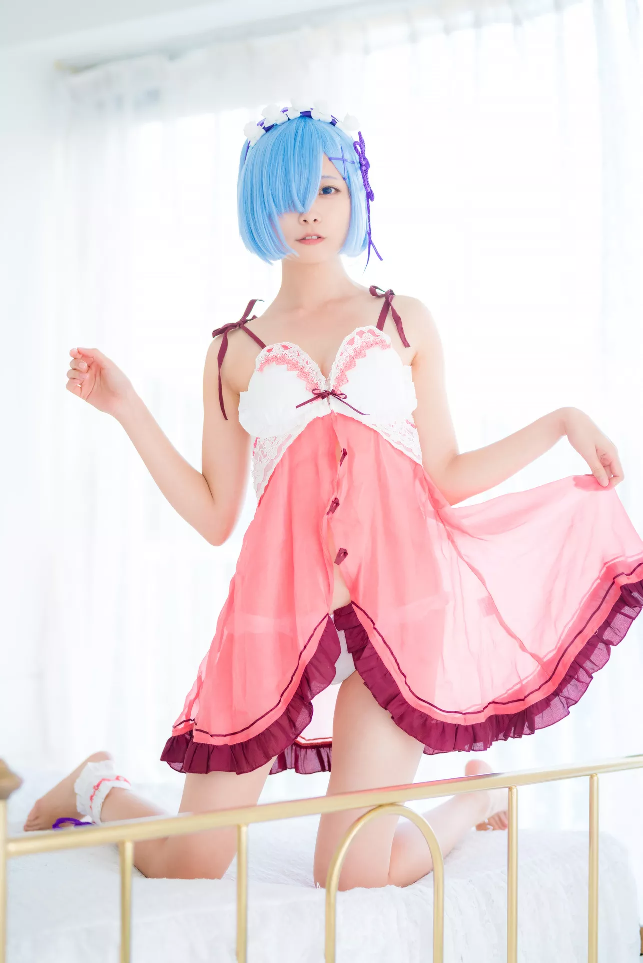 女神 Cosplay Reみみこと始める生活 全集修正 【Mimiko 福报 ���_みみこ】