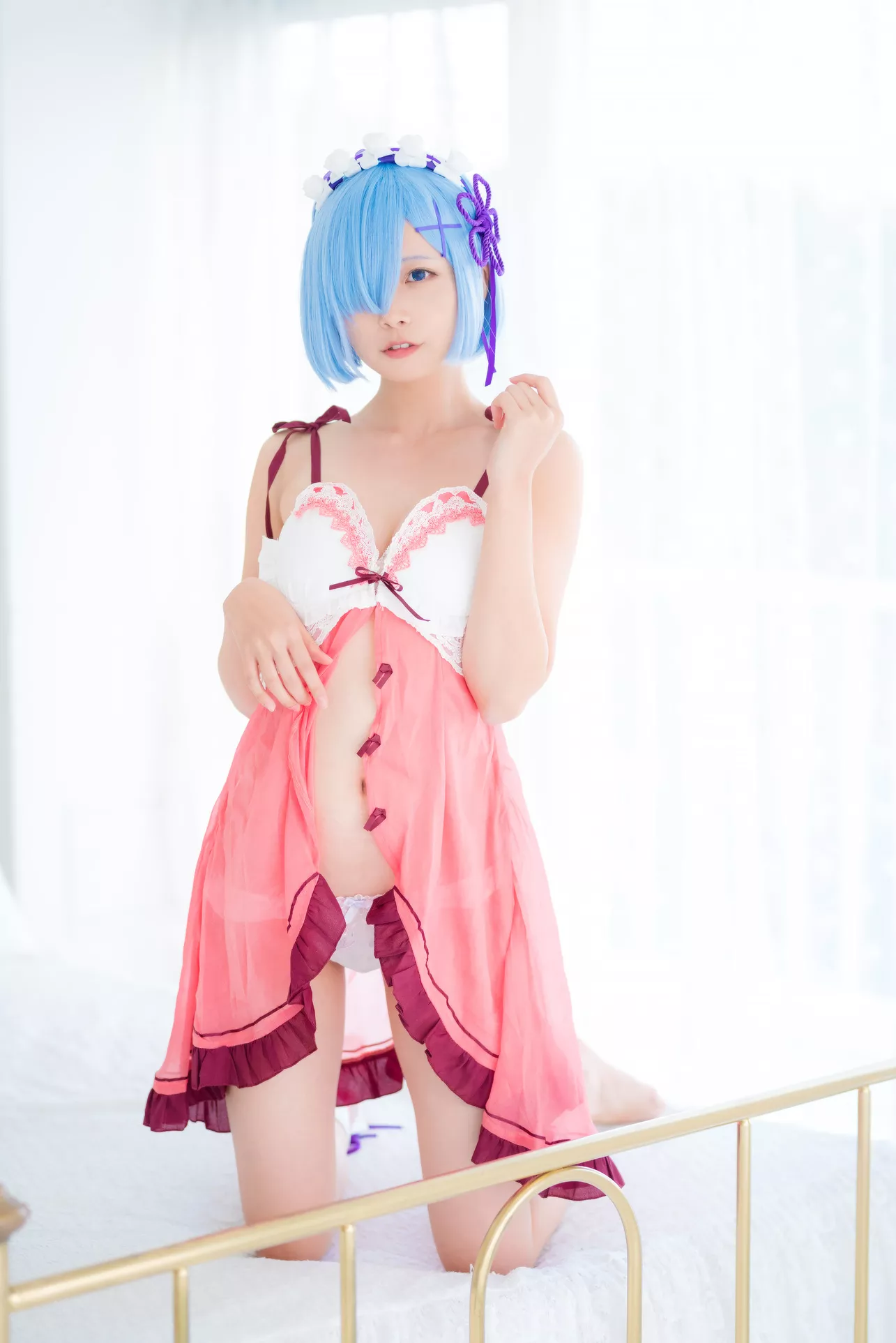 女神 Cosplay Reみみこと始める生活 全集修正 【Mimiko 福报 ���_みみこ】