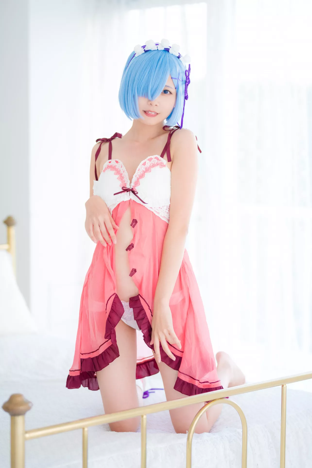 女神 Cosplay Reみみこと始める生活 全集修正 【Mimiko 福报 ���_みみこ】