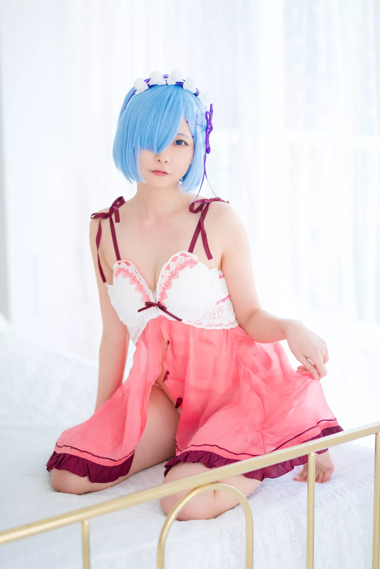 女神 Cosplay Reみみこと始める生活 全集修正 【Mimiko 福报 ���_みみこ】