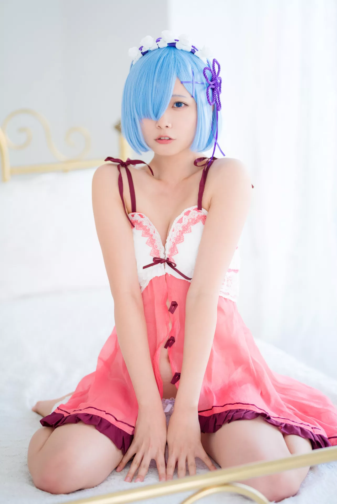 女神 Cosplay Reみみこと始める生活 全集修正 【Mimiko 福报 ���_みみこ】