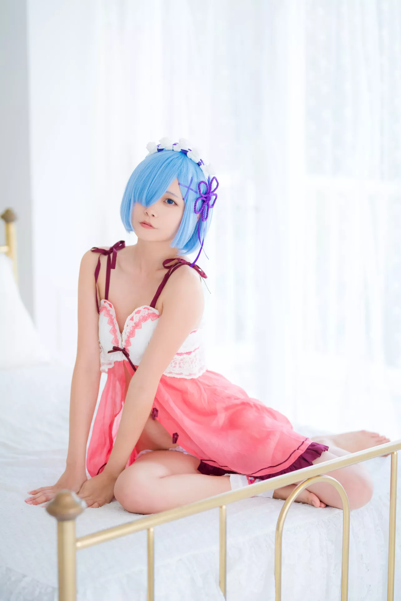 女神 Cosplay Reみみこと始める生活 全集修正 【Mimiko 福报 ���_みみこ】