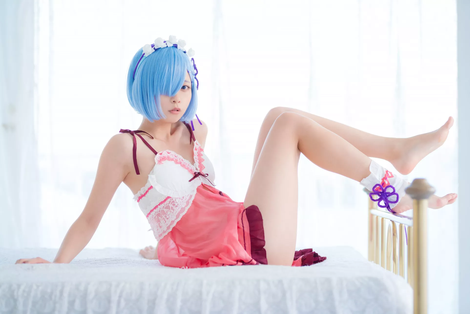 女神 Cosplay Reみみこと始める生活 全集修正 【Mimiko 福报 ���_みみこ】