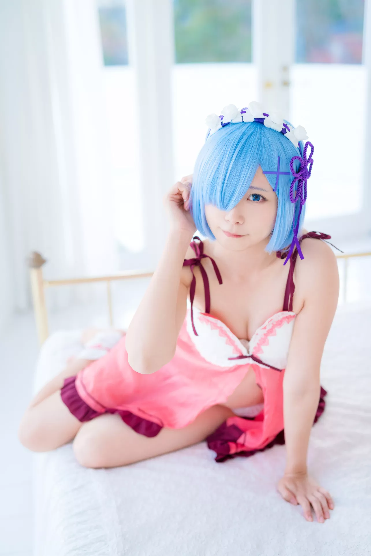 女神 Cosplay Reみみこと始める生活 全集修正 【Mimiko 福报 ���_みみこ】