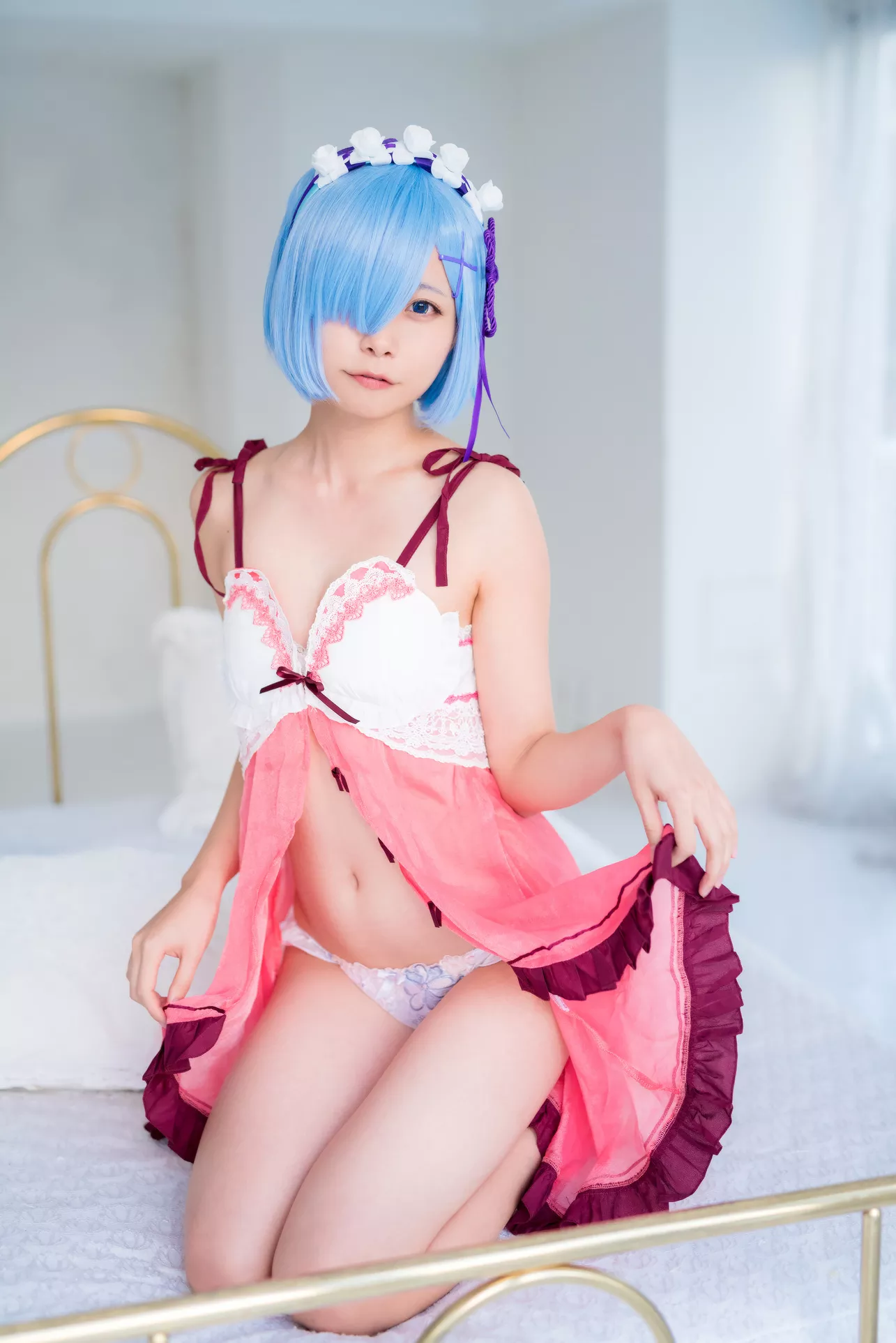 女神 Cosplay Reみみこと始める生活 全集修正 【Mimiko 福报 ���_みみこ】