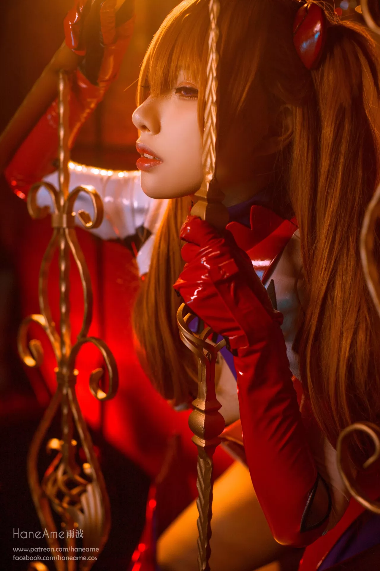 (式波) Cosplay Asuka 美人 【HaneAme 福利 雨波】 Langley Shikinami