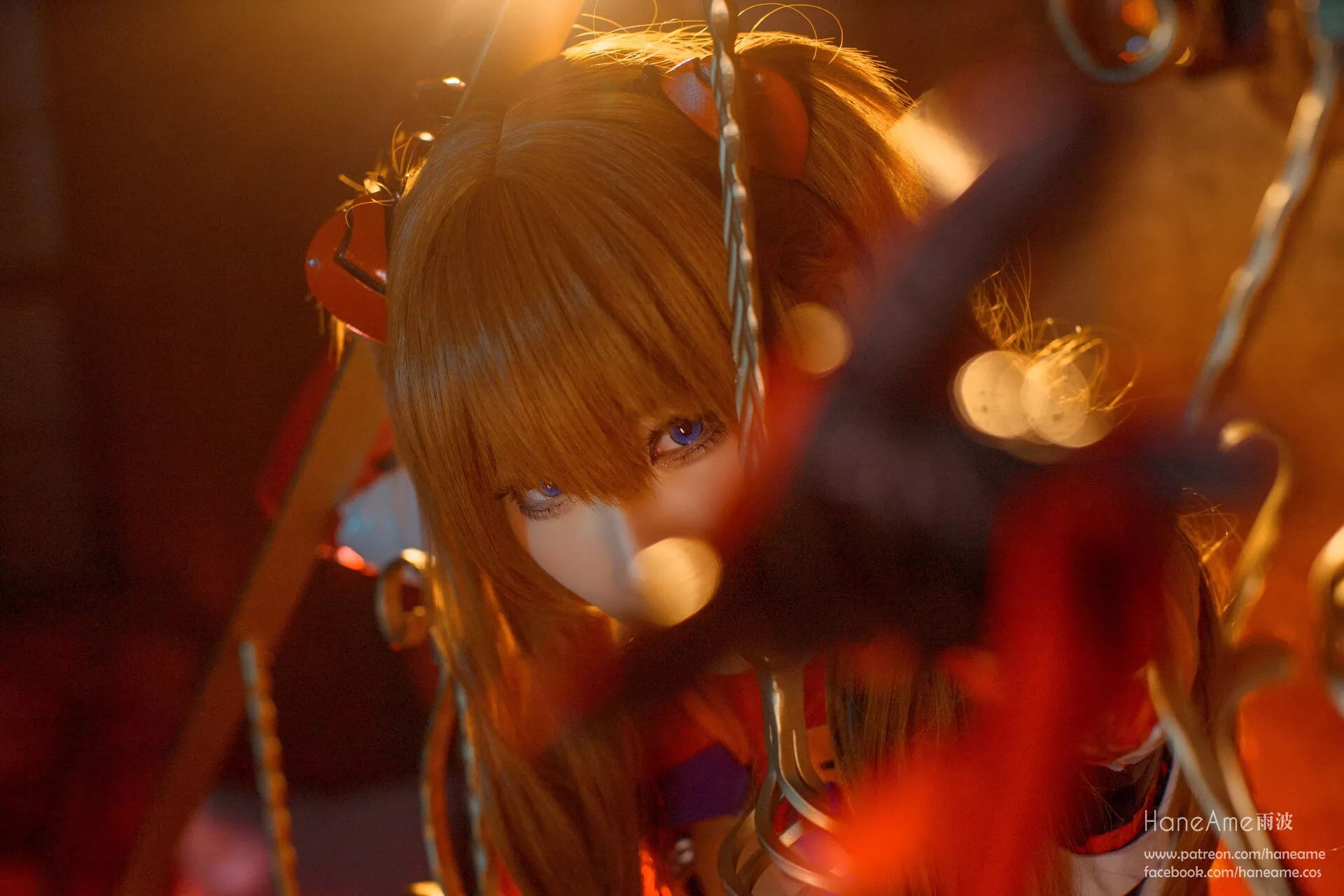 (式波) Cosplay Asuka 美人 【HaneAme 福利 雨波】 Langley Shikinami