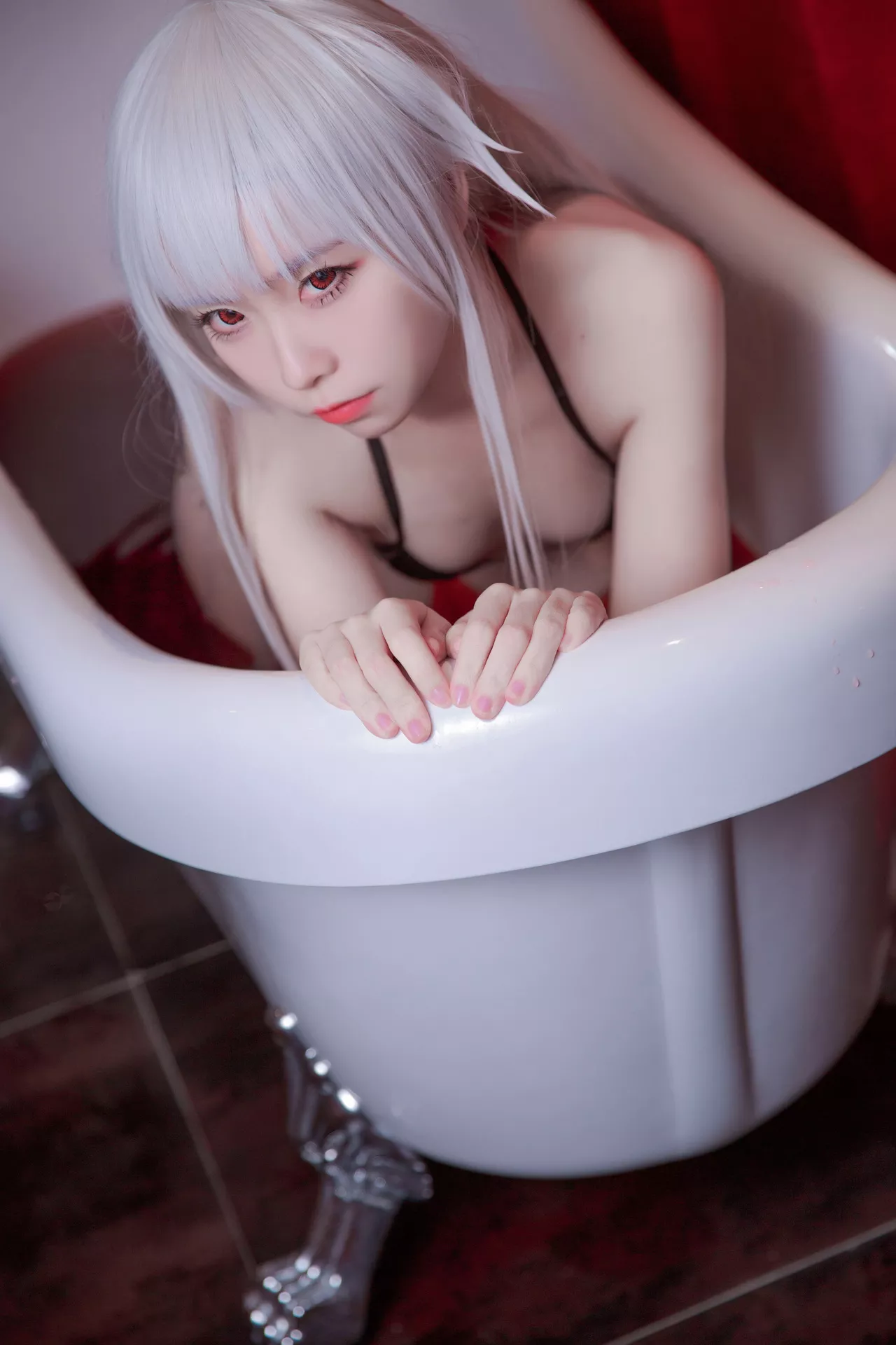 No.15 【G44 丽人 Kirie Cosplay 雾枝披风 Kagarino 不会受伤】 福利