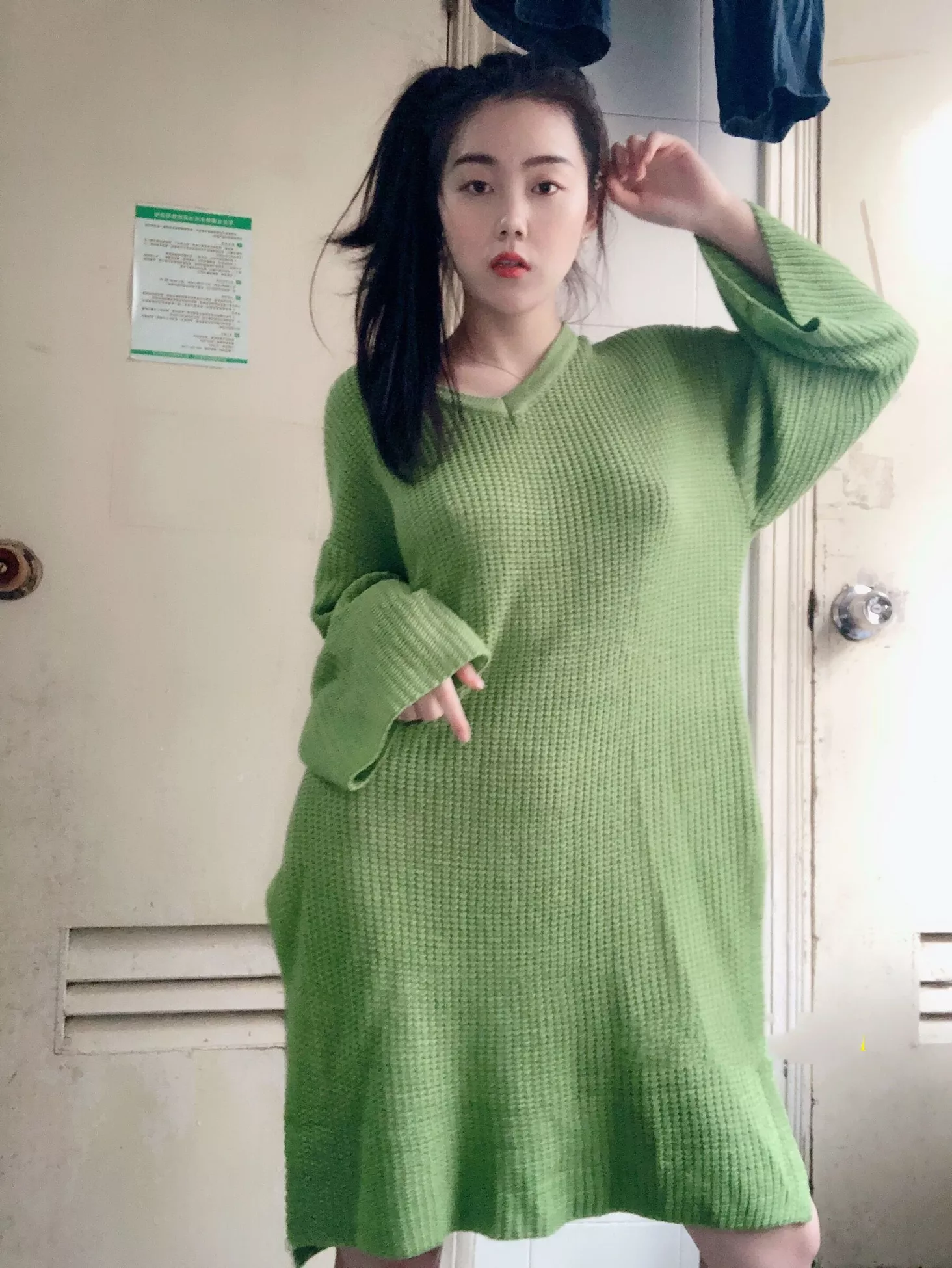 吴X晶《宿舍》 浙江美术学院大二魅力佳人 超清艺术图套图