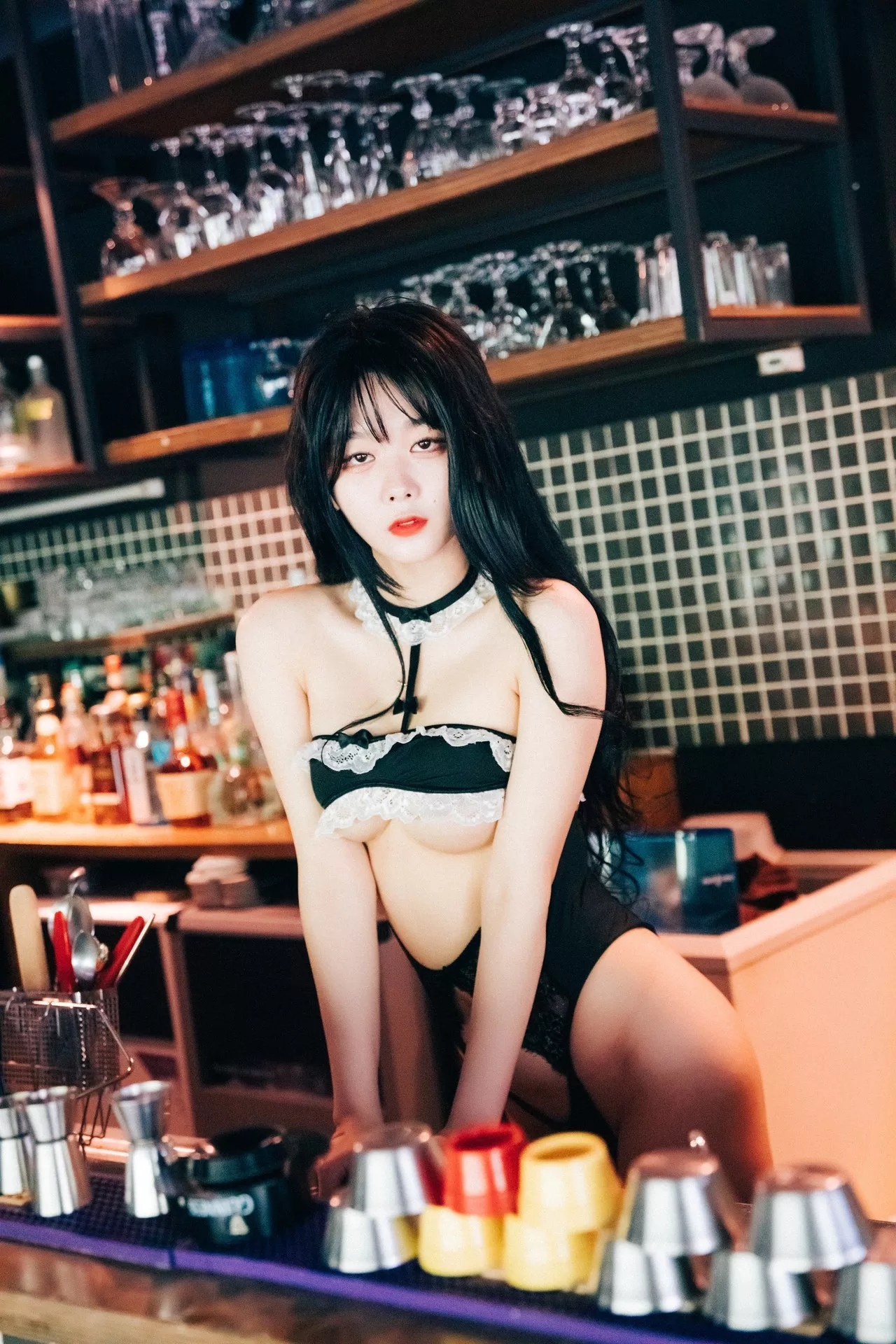 尤物 ZIA.Kwon【Loozy 尤物 写真 棒子 淫惰菇凉 全集修正 SM 写真】 Bar 棒子
