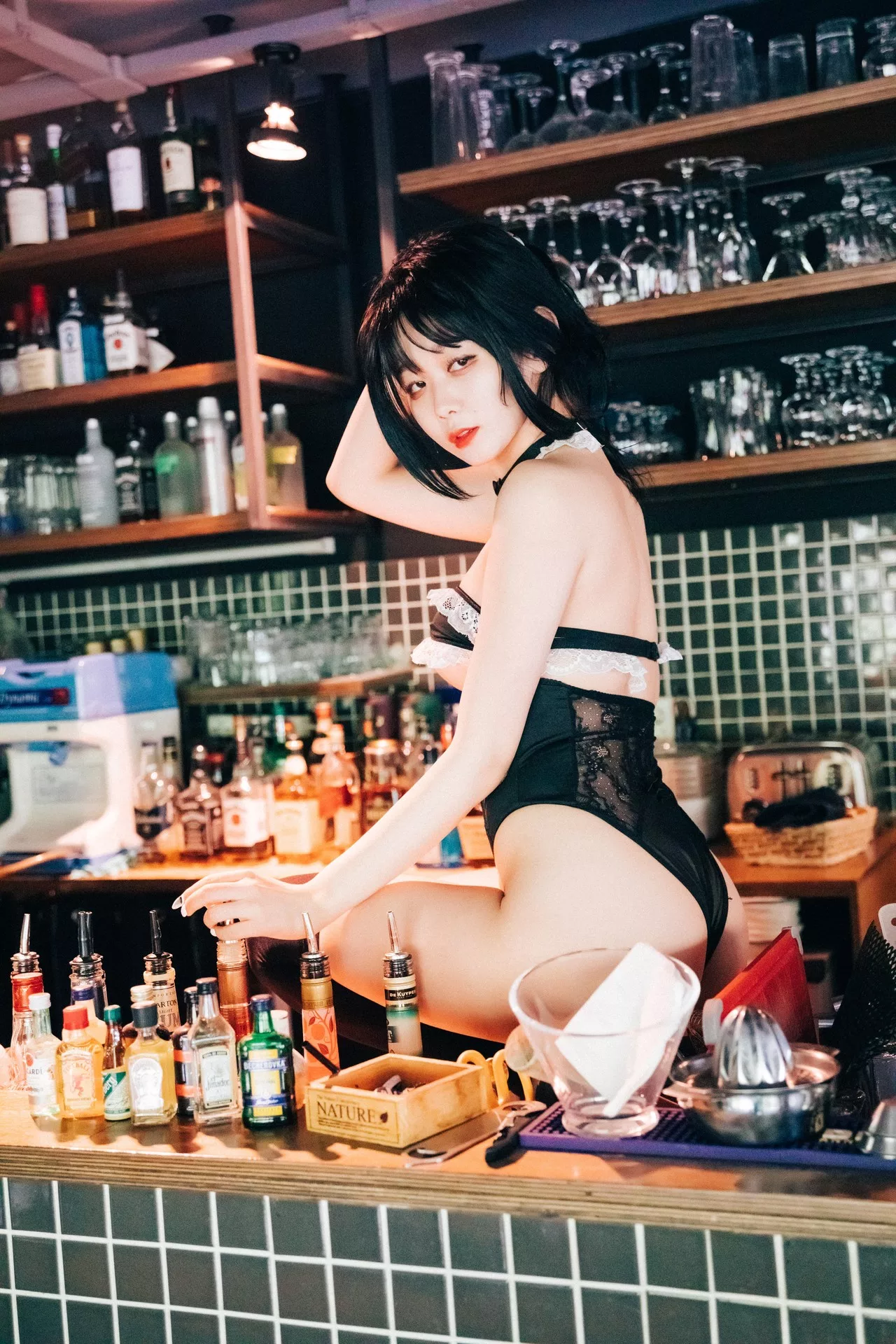 尤物 ZIA.Kwon【Loozy 尤物 写真 棒子 淫惰菇凉 全集修正 SM 写真】 Bar 棒子