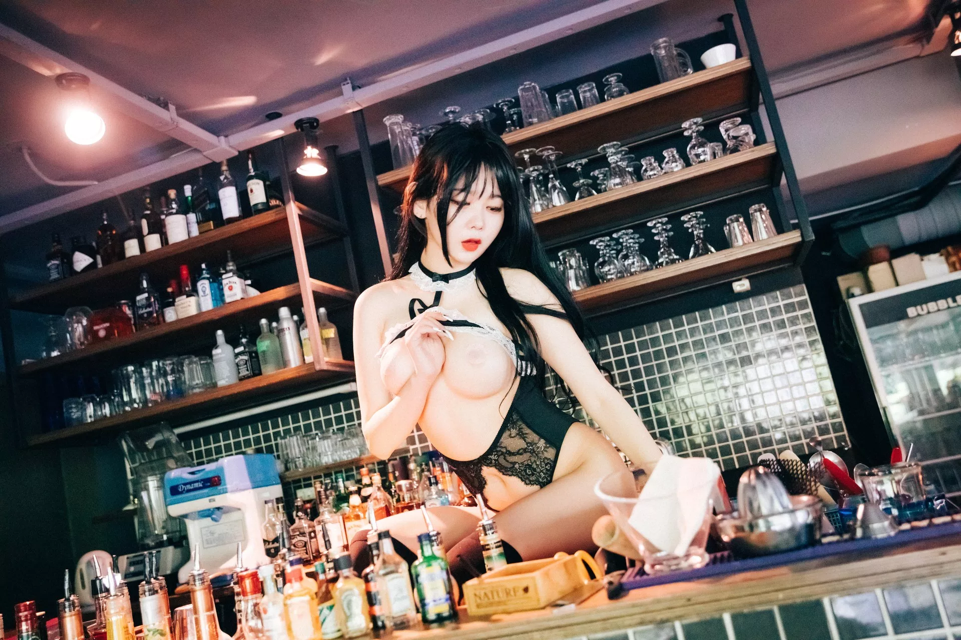 尤物 ZIA.Kwon【Loozy 尤物 写真 棒子 淫惰菇凉 全集修正 SM 写真】 Bar 棒子