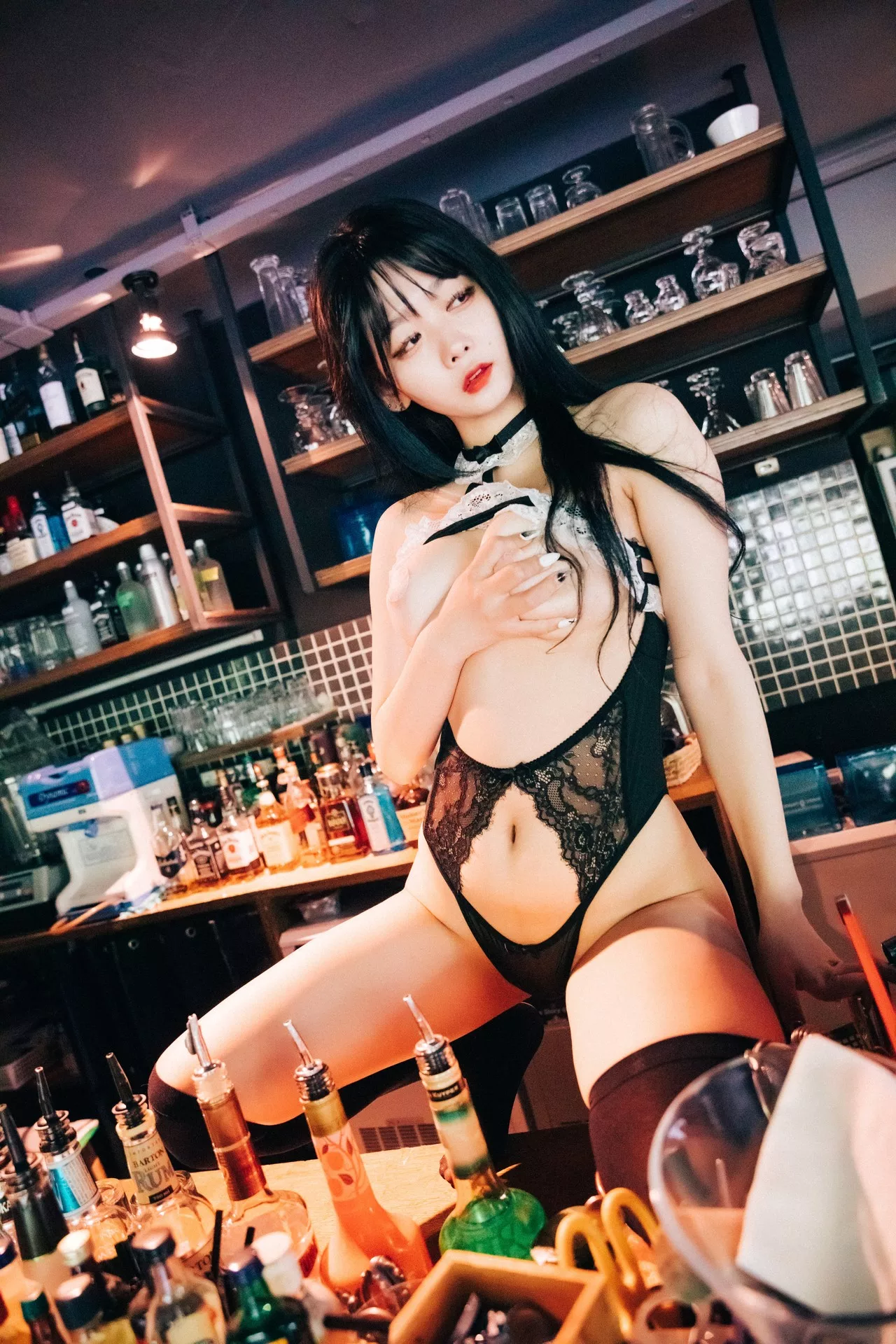 尤物 ZIA.Kwon【Loozy 尤物 写真 棒子 淫惰菇凉 全集修正 SM 写真】 Bar 棒子