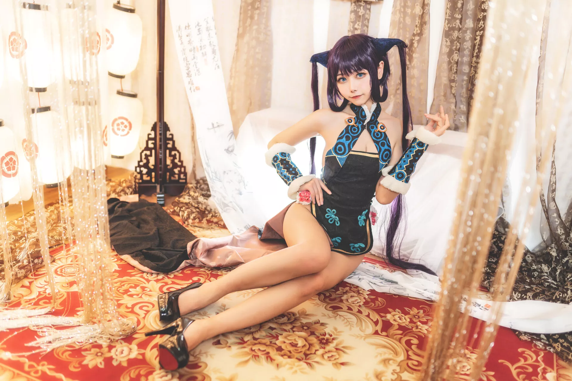 福报 Yang 女神 (Fate ko Grand Order) 杨贵妃 Guifei 【Momo Cosplay 葵葵】