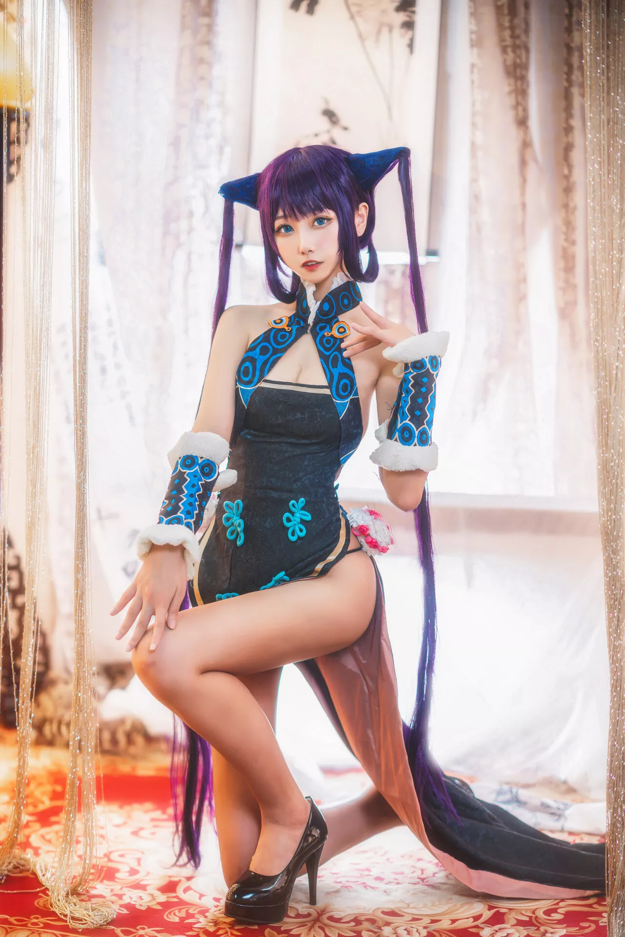 福报 Yang 女神 (Fate ko Grand Order) 杨贵妃 Guifei 【Momo Cosplay 葵葵】