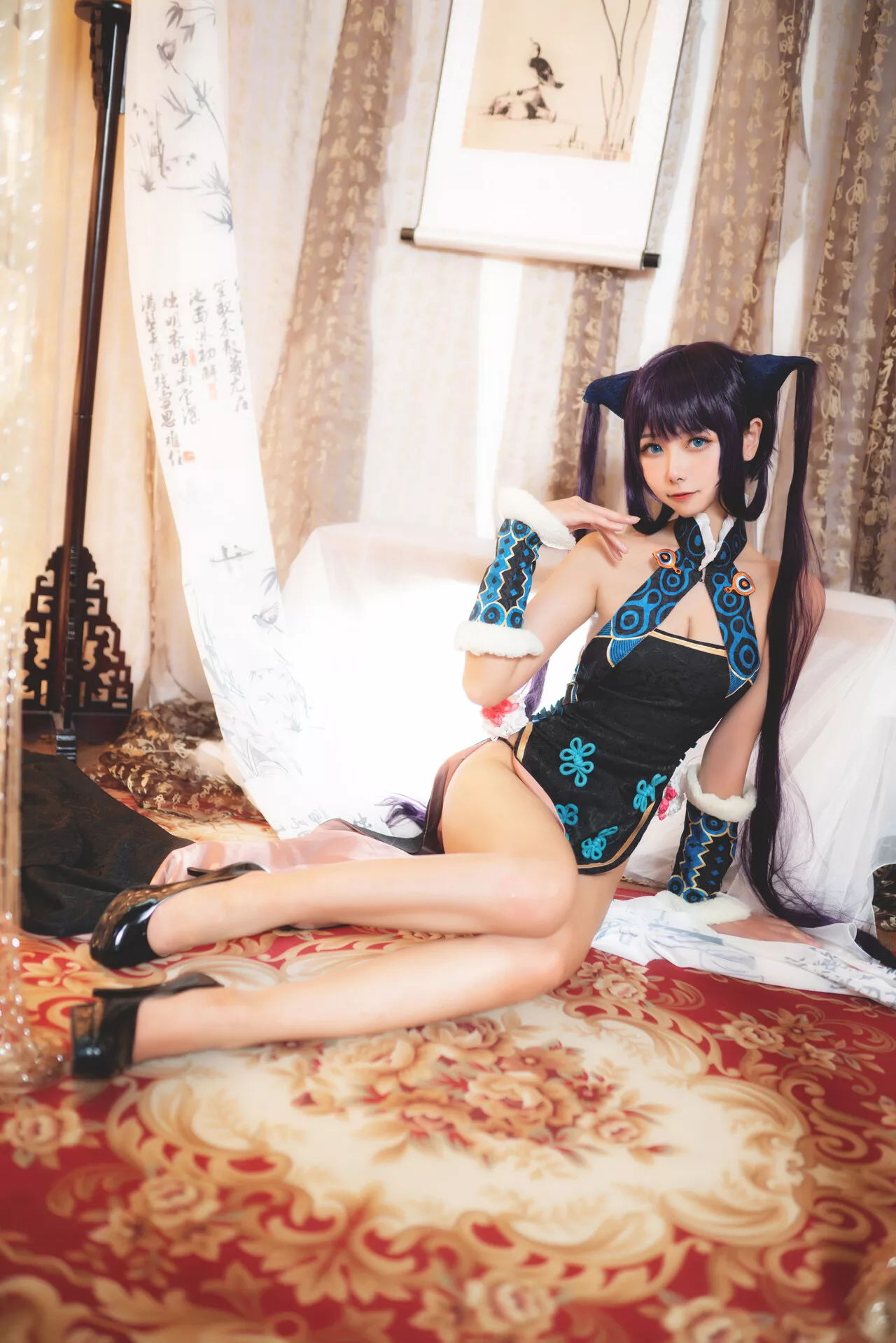 福报 Yang 女神 (Fate ko Grand Order) 杨贵妃 Guifei 【Momo Cosplay 葵葵】