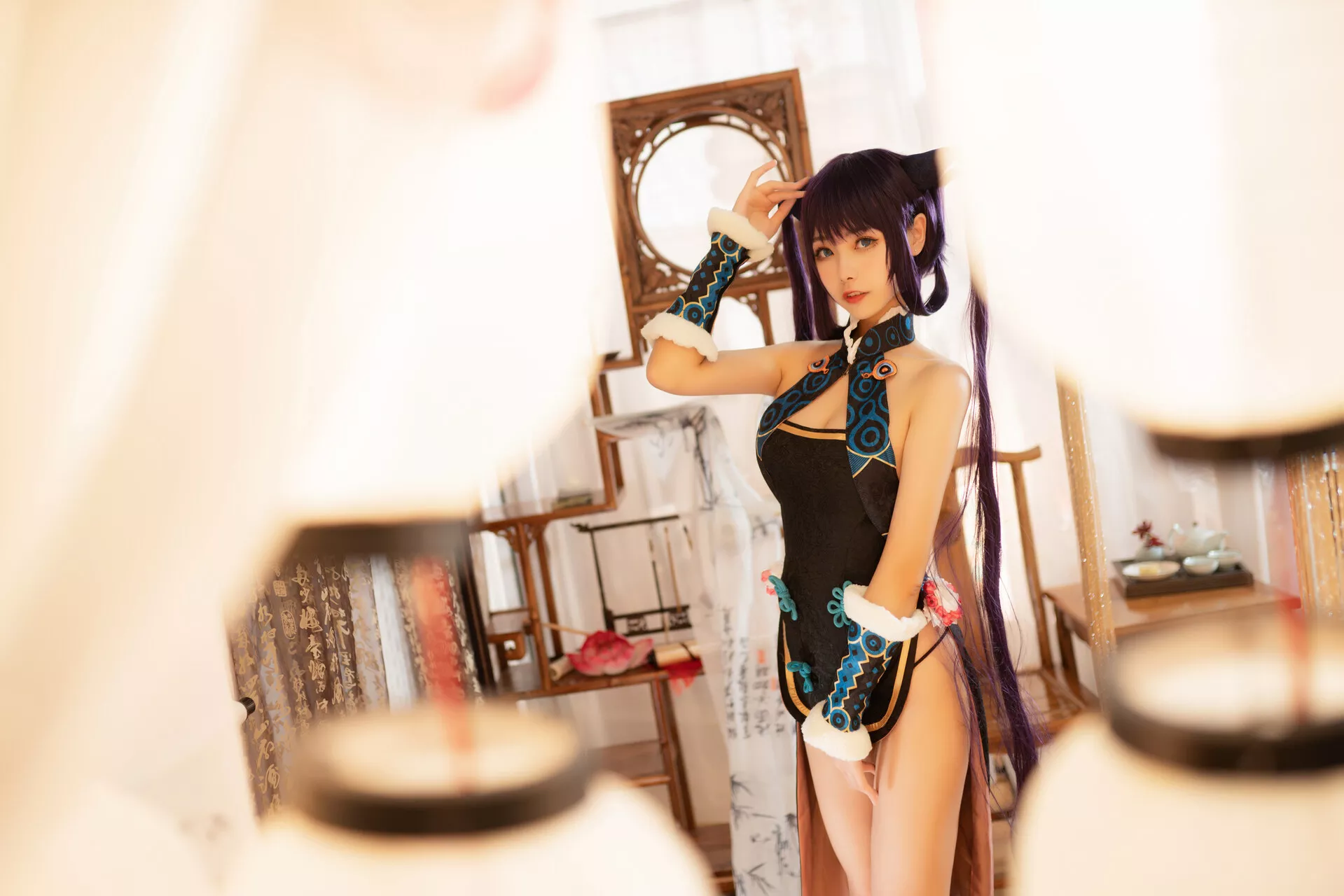 福报 Yang 女神 (Fate ko Grand Order) 杨贵妃 Guifei 【Momo Cosplay 葵葵】