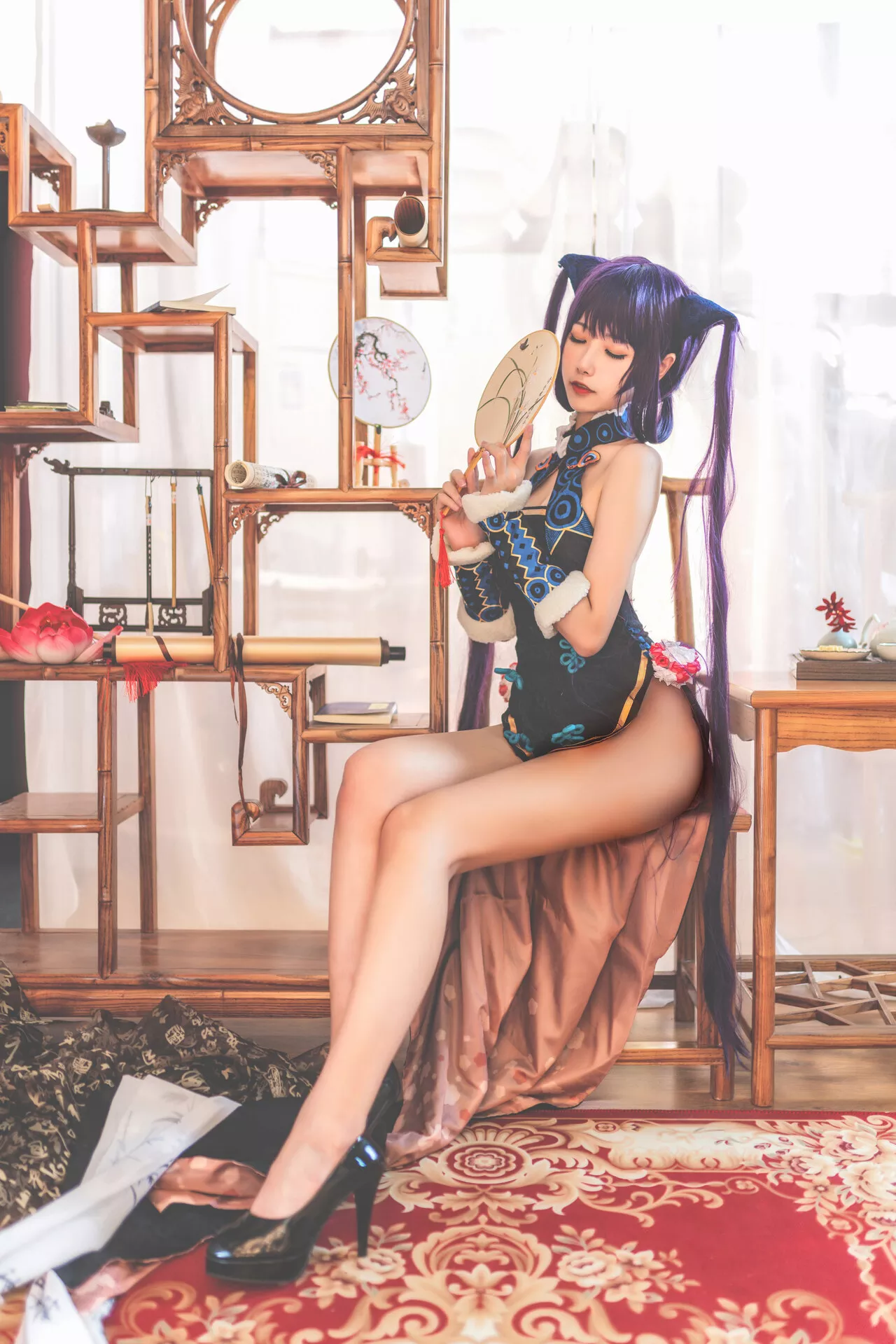 福报 Yang 女神 (Fate ko Grand Order) 杨贵妃 Guifei 【Momo Cosplay 葵葵】