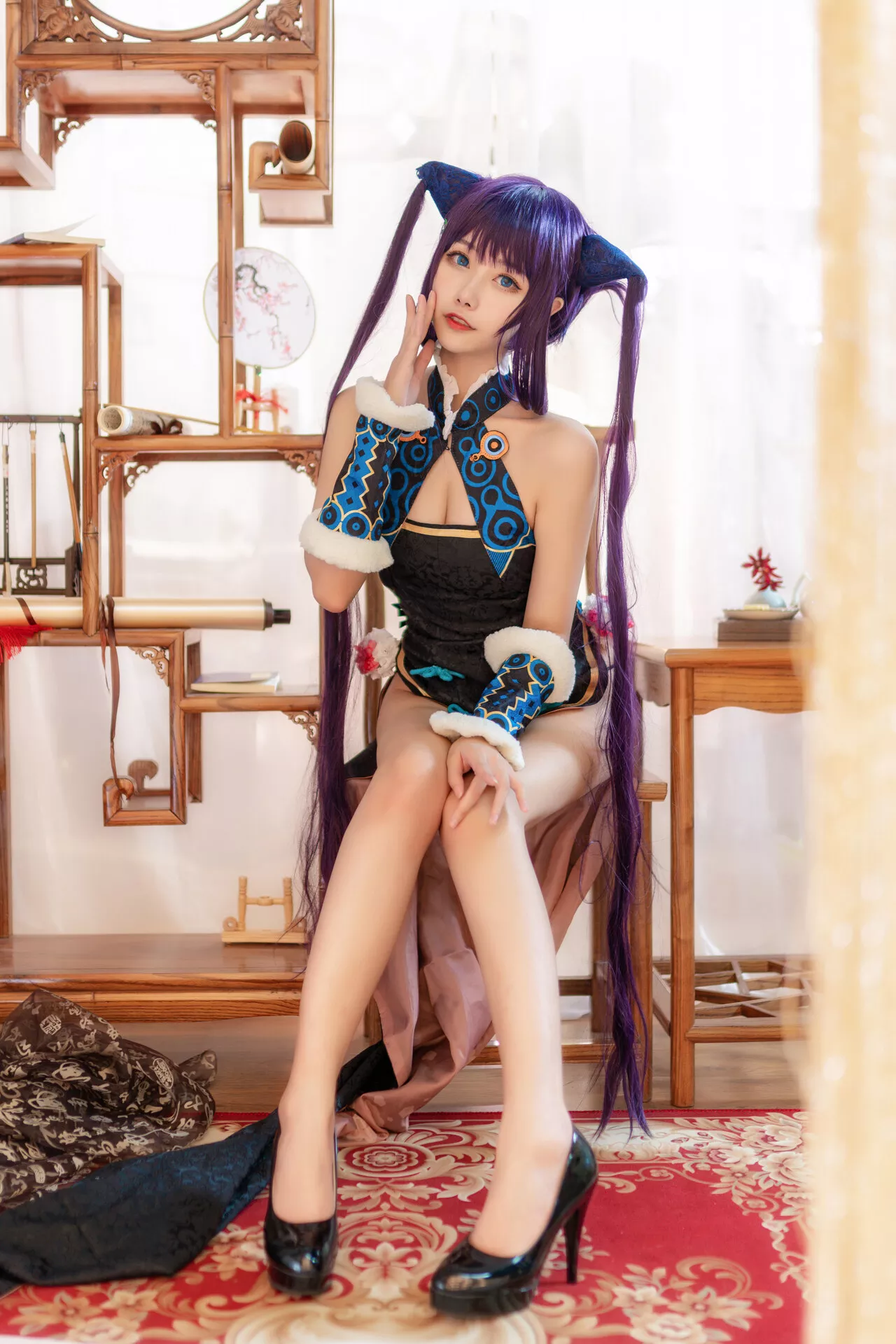 福报 Yang 女神 (Fate ko Grand Order) 杨贵妃 Guifei 【Momo Cosplay 葵葵】