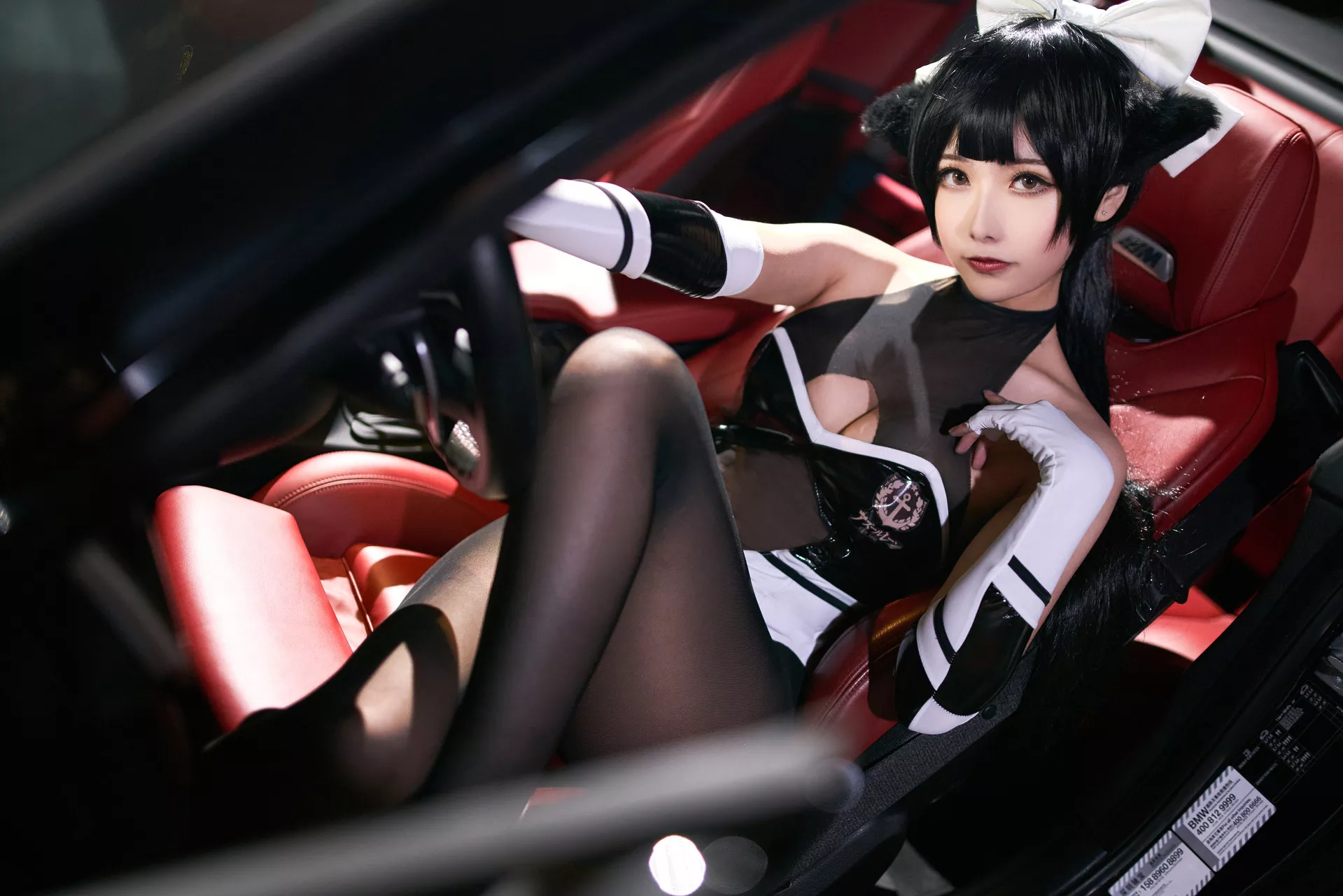 ko 獒 高雄 Lane Cosplay 碧蓝航线 ) 【Momo 葵葵】 丽人 (Azur 福利 Takao