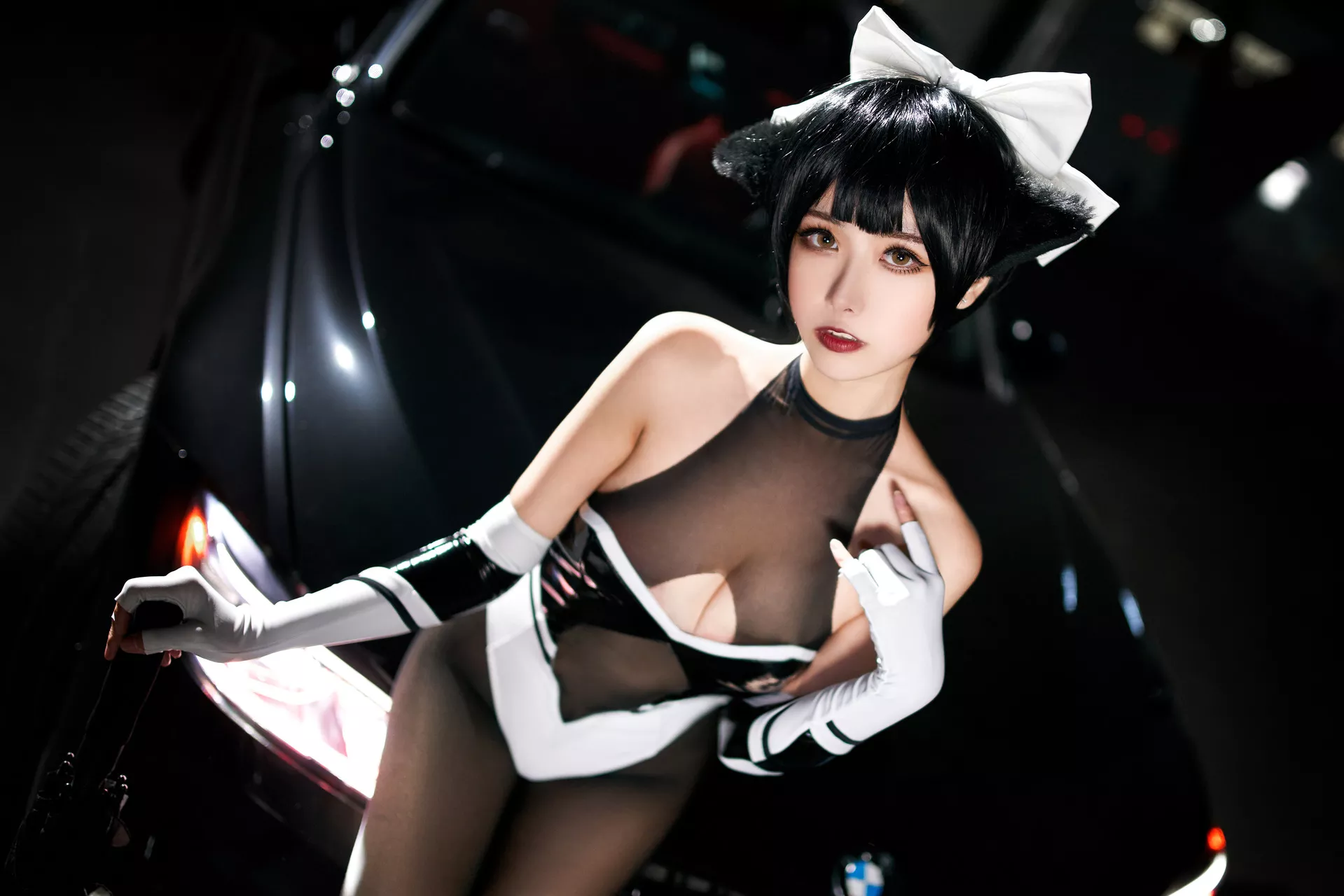 ko 獒 高雄 Lane Cosplay 碧蓝航线 ) 【Momo 葵葵】 丽人 (Azur 福利 Takao
