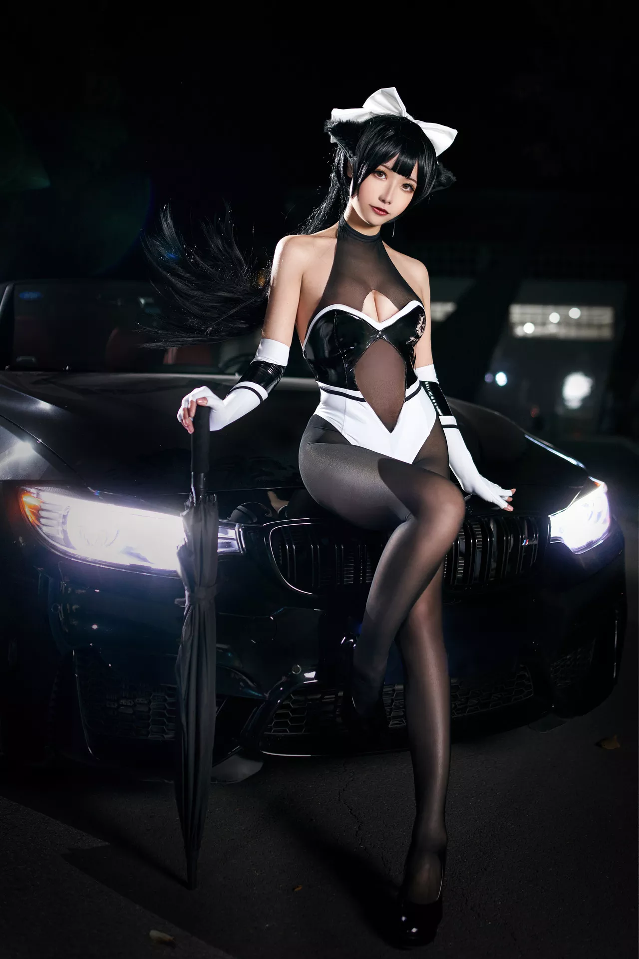 ko 獒 高雄 Lane Cosplay 碧蓝航线 ) 【Momo 葵葵】 丽人 (Azur 福利 Takao