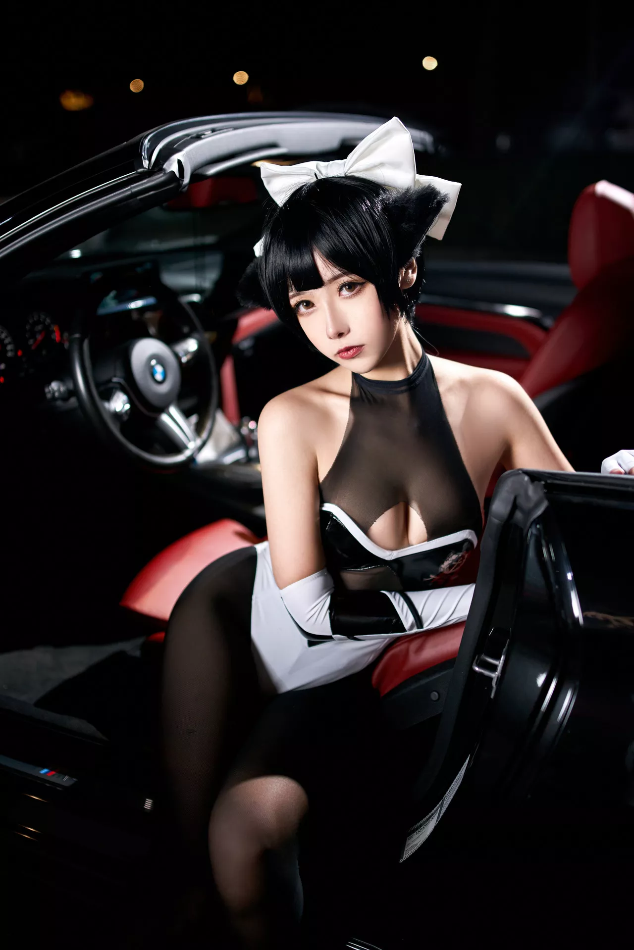 ko 獒 高雄 Lane Cosplay 碧蓝航线 ) 【Momo 葵葵】 丽人 (Azur 福利 Takao