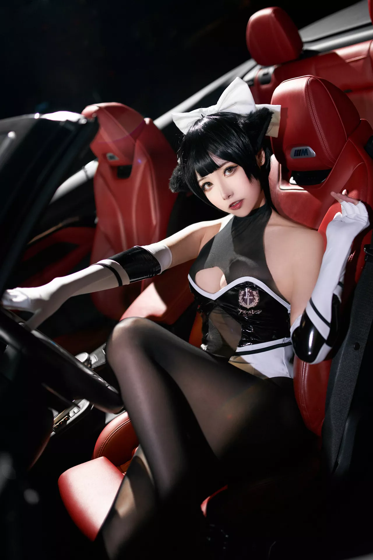 ko 獒 高雄 Lane Cosplay 碧蓝航线 ) 【Momo 葵葵】 丽人 (Azur 福利 Takao