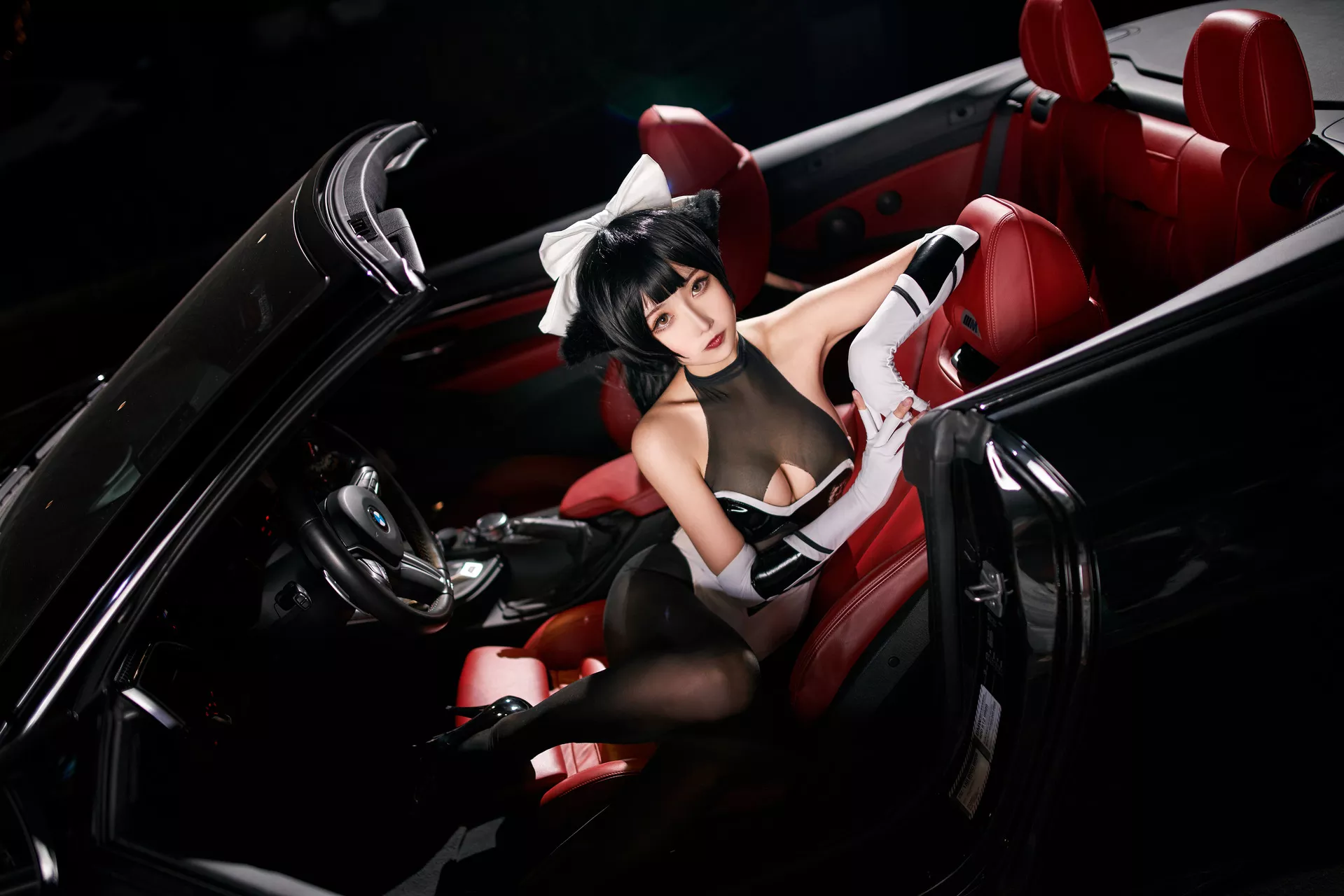 ko 獒 高雄 Lane Cosplay 碧蓝航线 ) 【Momo 葵葵】 丽人 (Azur 福利 Takao