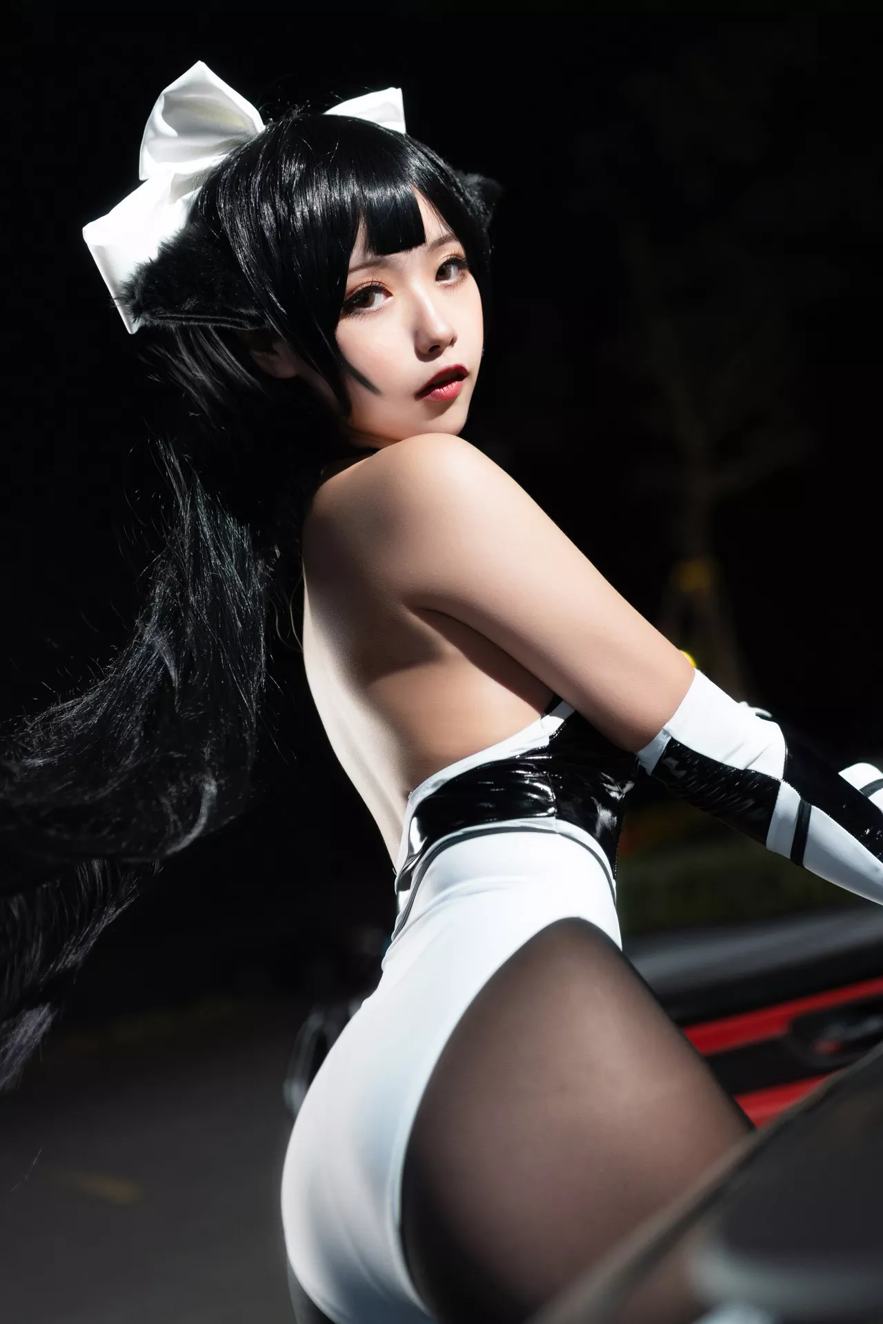 ko 獒 高雄 Lane Cosplay 碧蓝航线 ) 【Momo 葵葵】 丽人 (Azur 福利 Takao