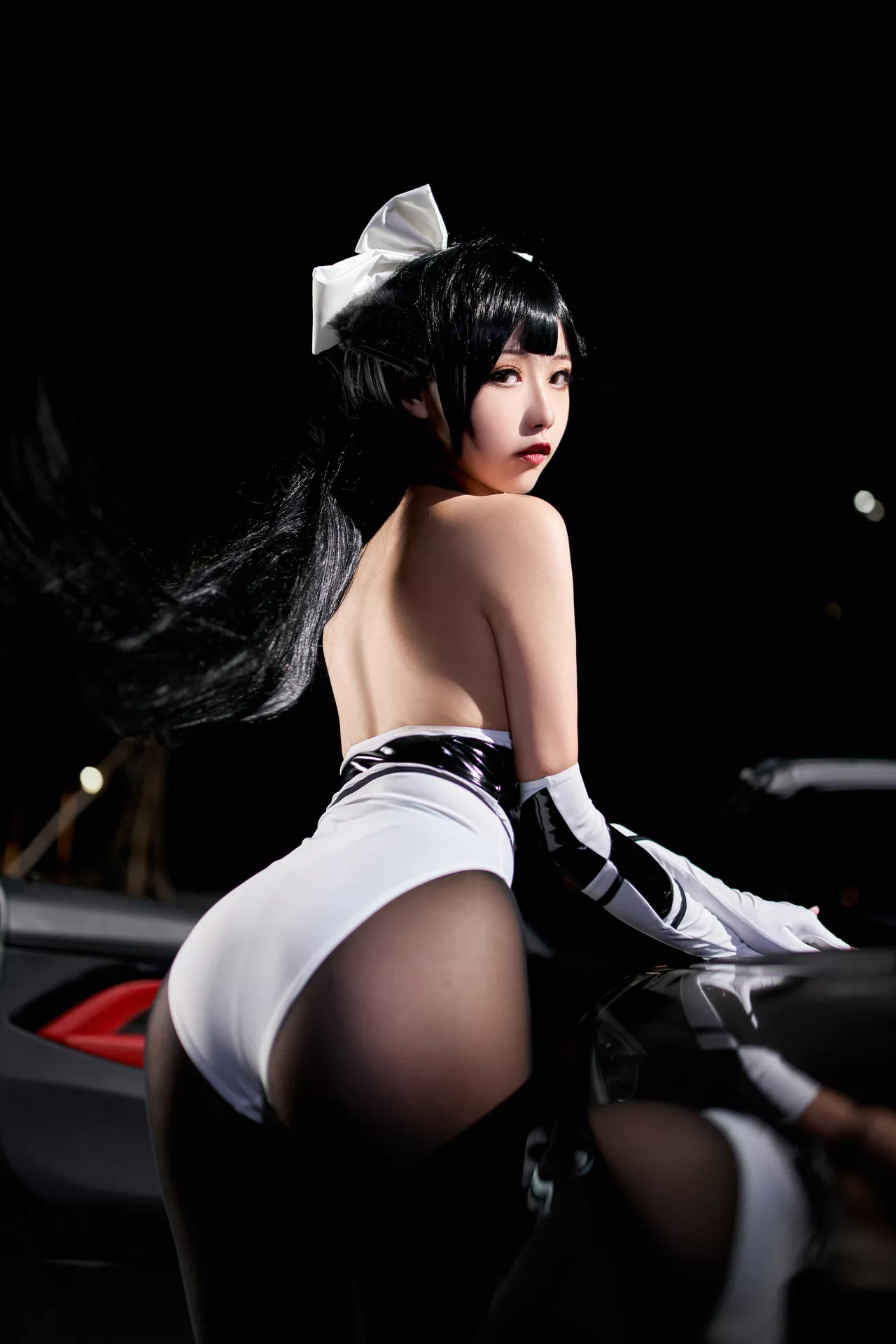ko 獒 高雄 Lane Cosplay 碧蓝航线 ) 【Momo 葵葵】 丽人 (Azur 福利 Takao
