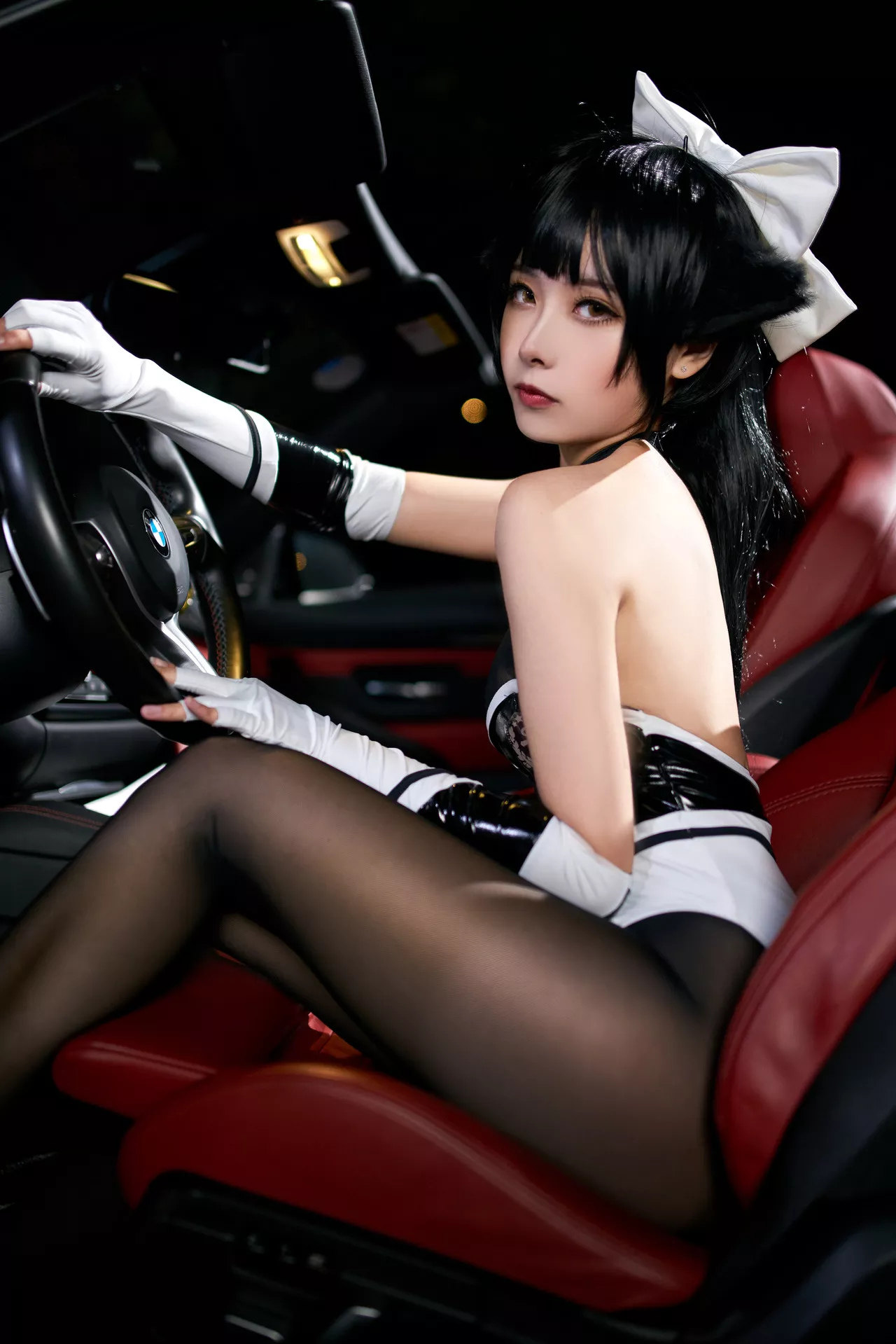 ko 獒 高雄 Lane Cosplay 碧蓝航线 ) 【Momo 葵葵】 丽人 (Azur 福利 Takao